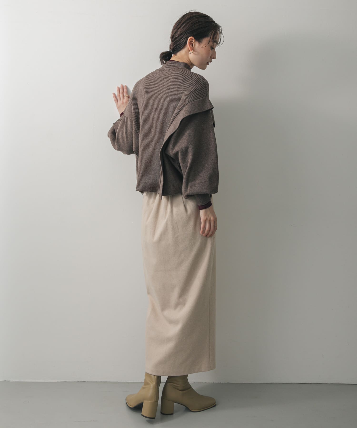 身長：169cm サイズ：one