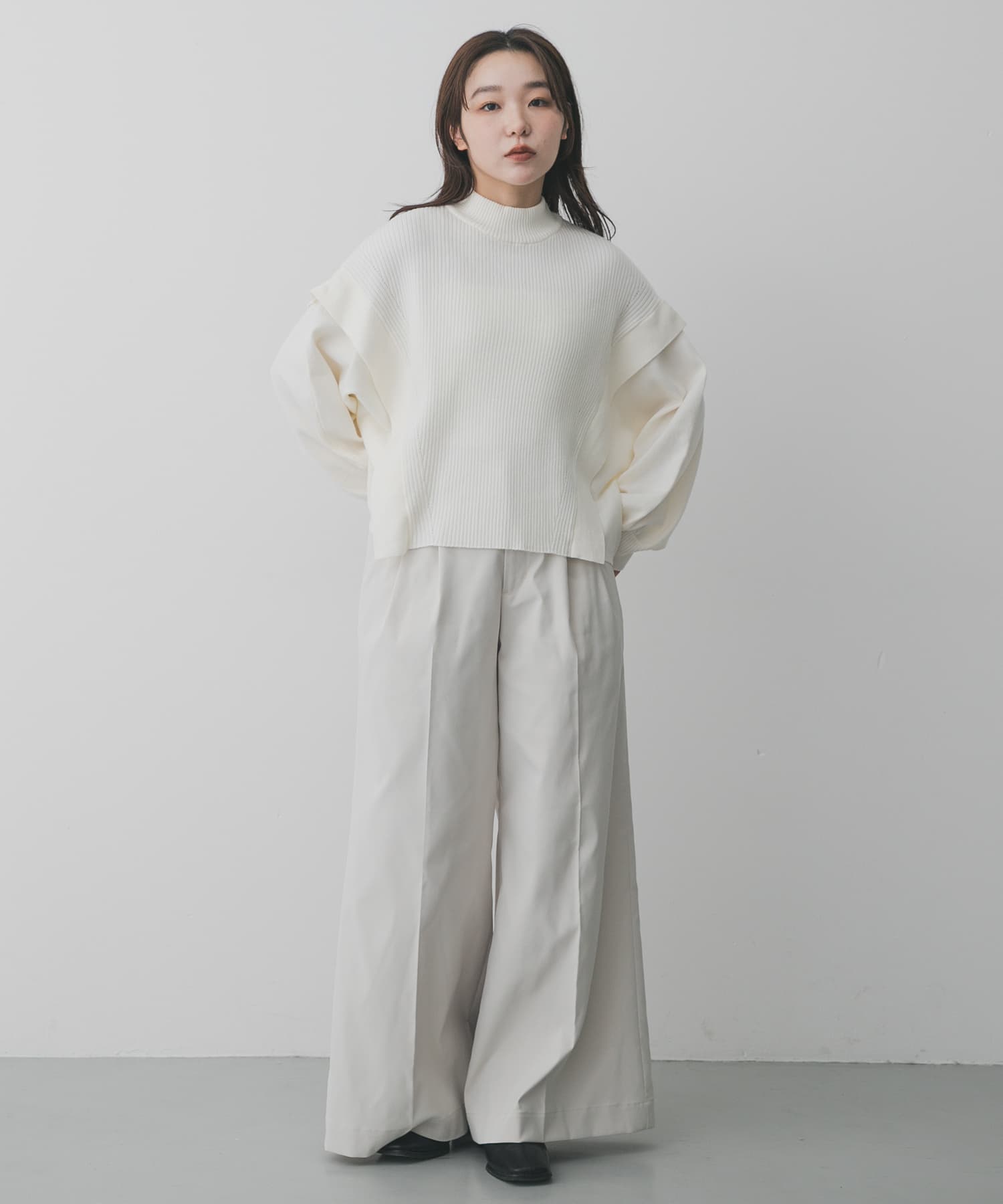 身長：158cm サイズ：one