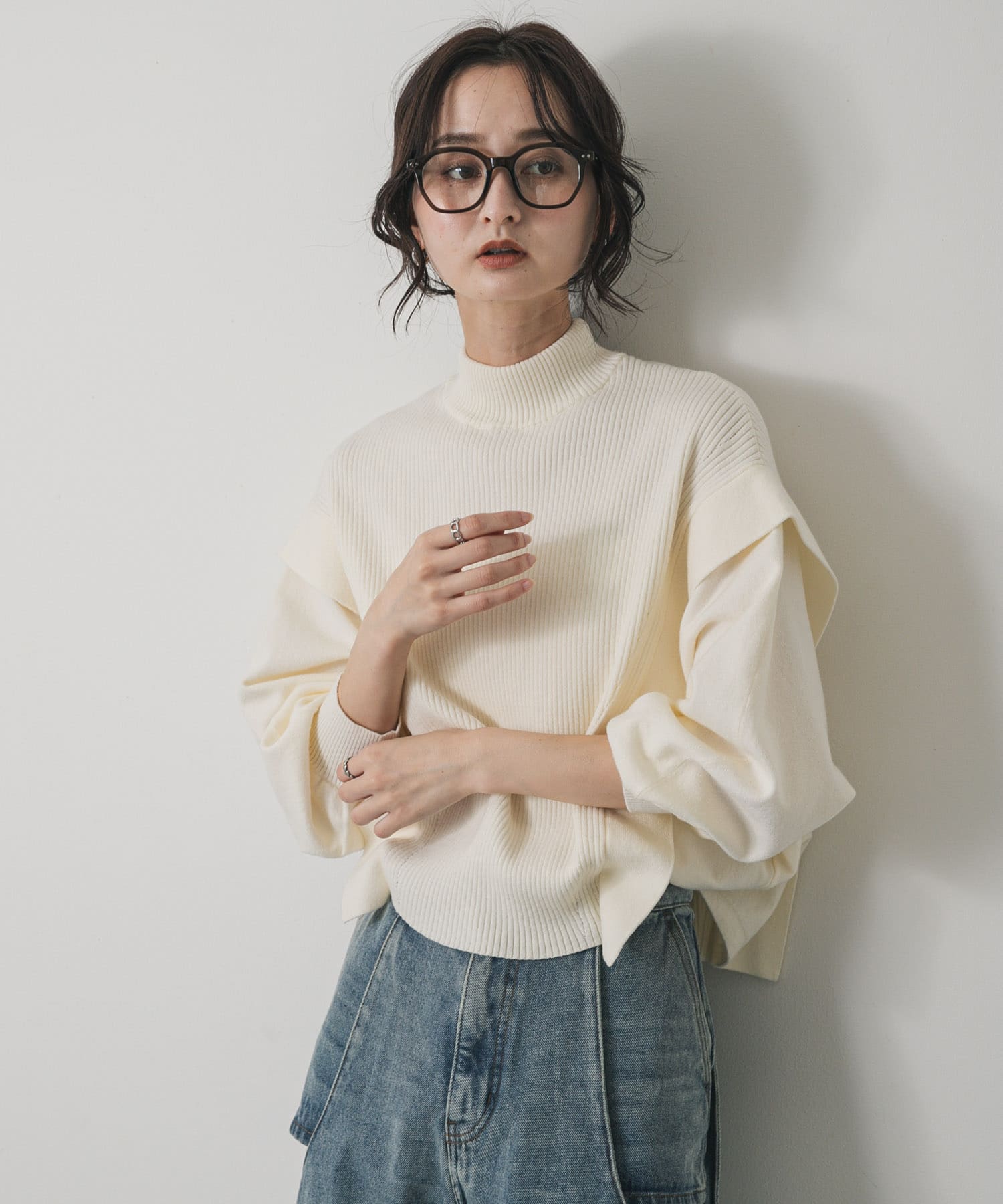 身長：169cm サイズ：one