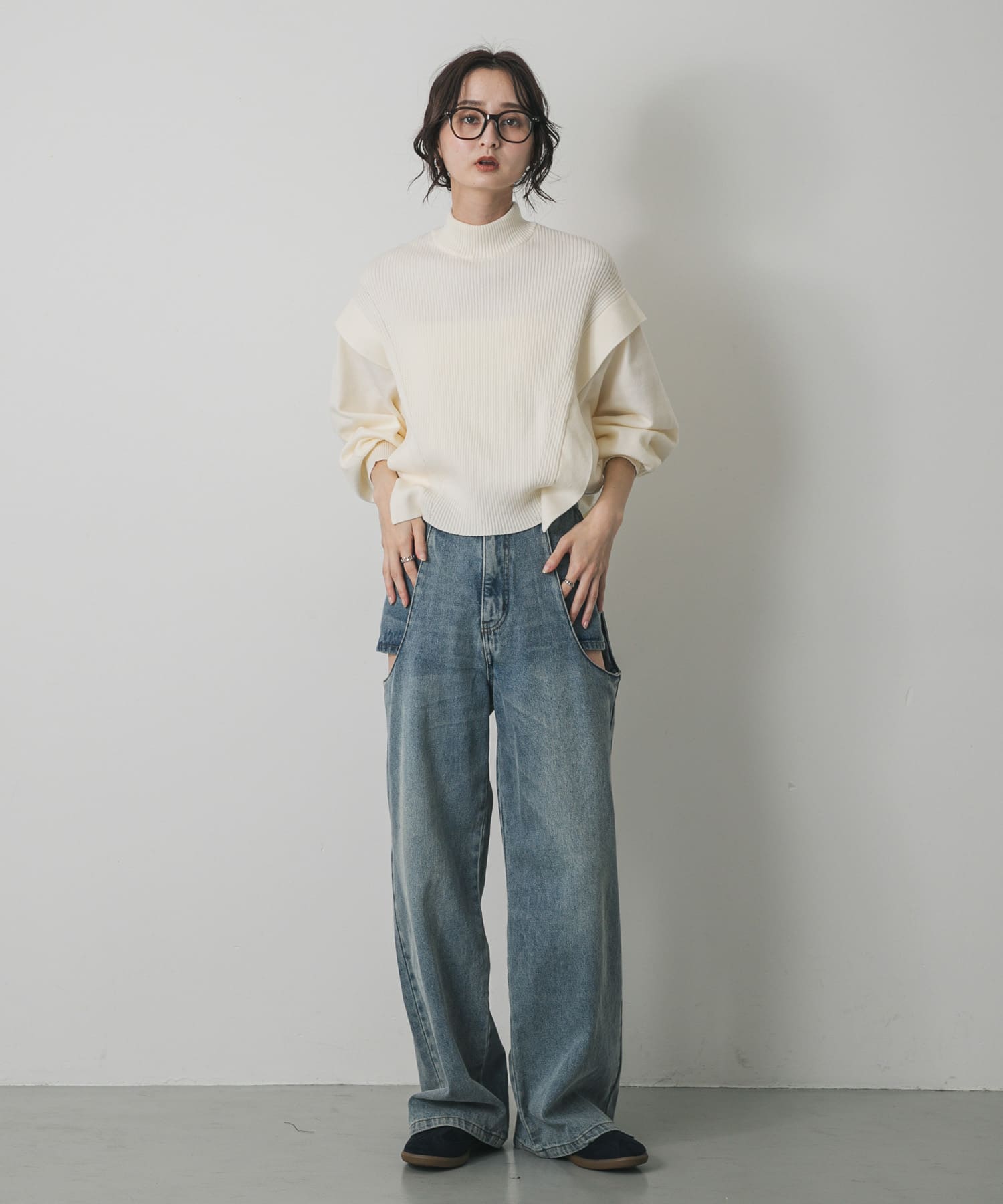 身長：169cm サイズ：one