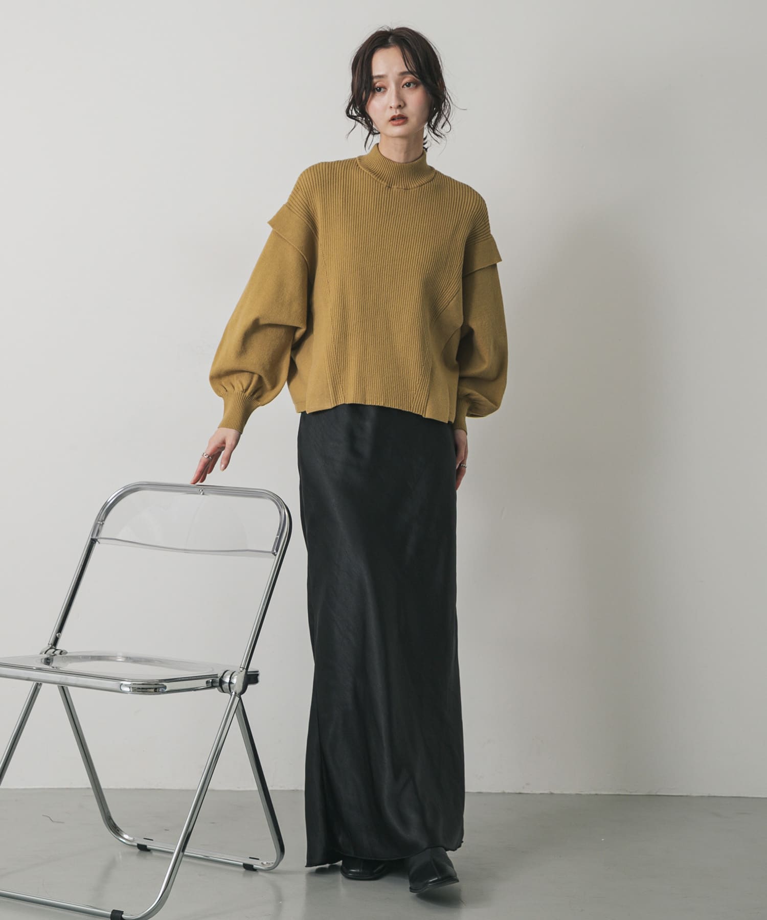 身長：169cm サイズ：one