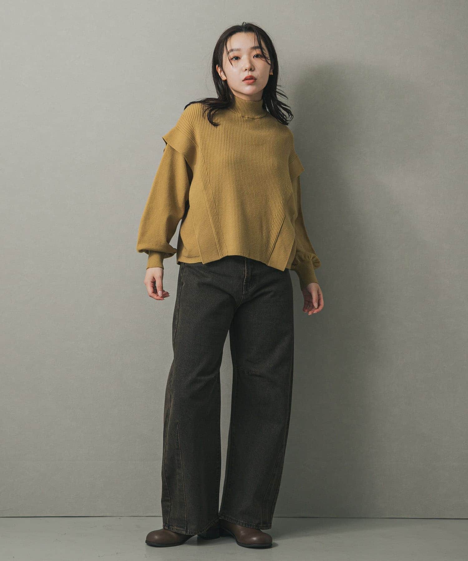 身長：158cm サイズ：one