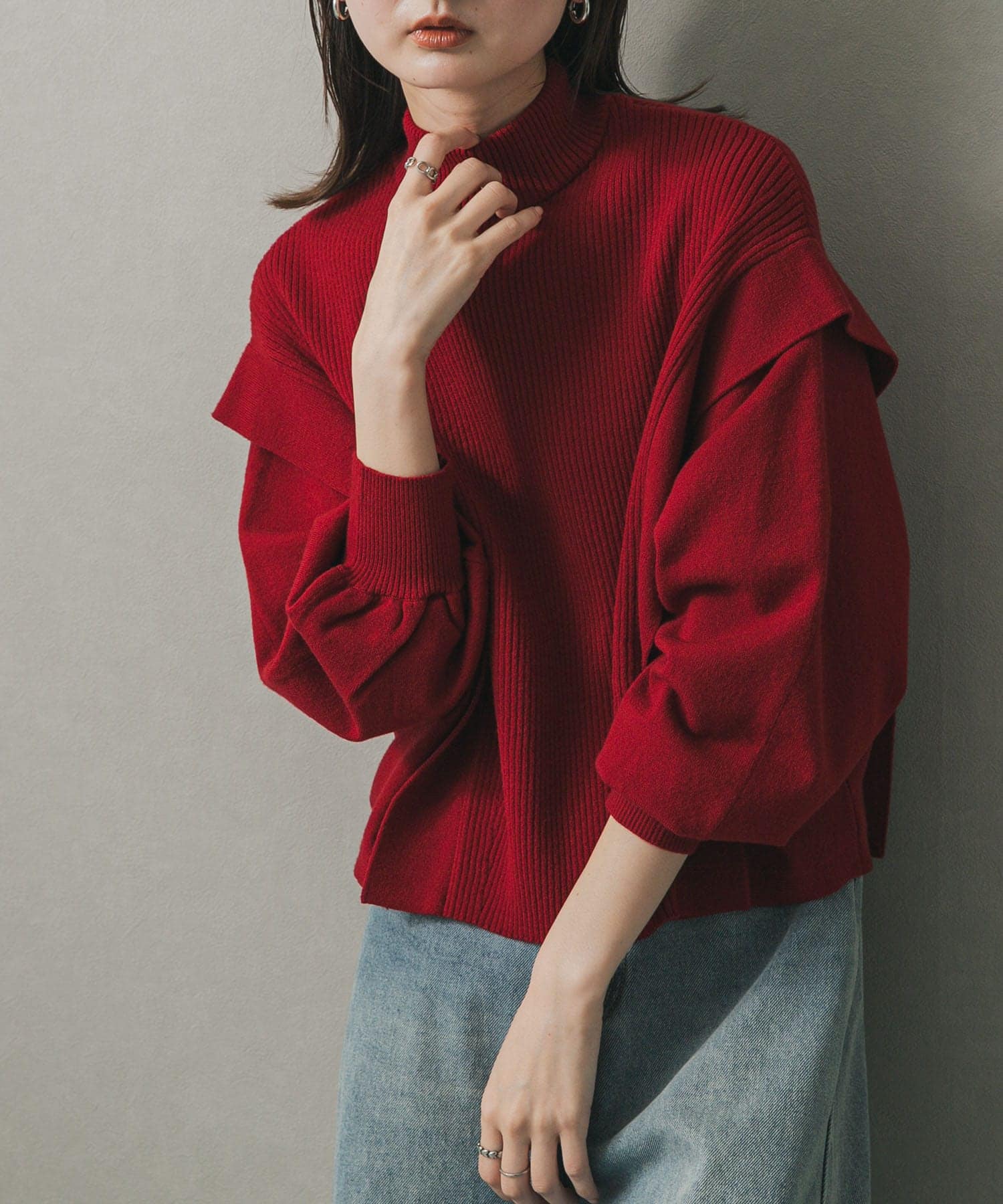 身長：169cm サイズ：one