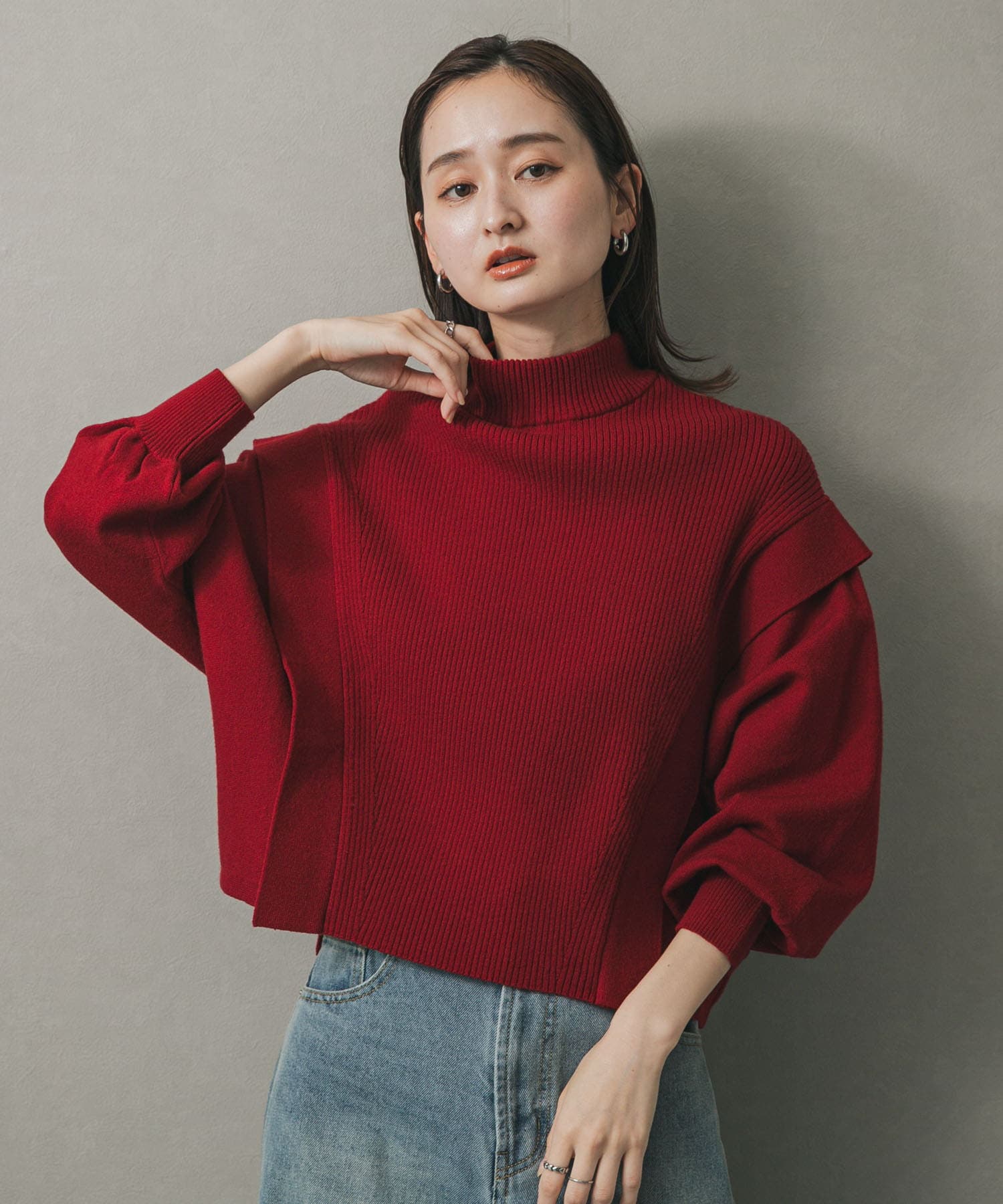 身長：169cm サイズ：one