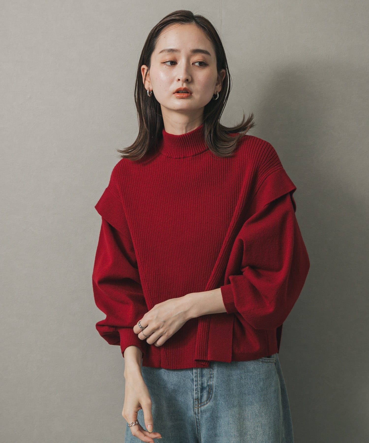 身長：169cm サイズ：one