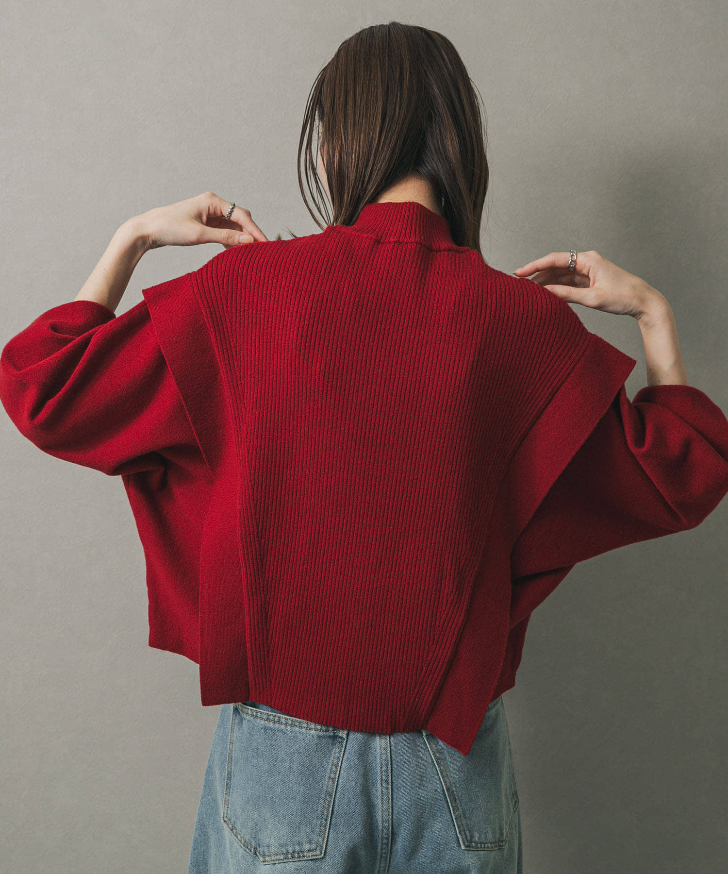 身長：169cm サイズ：one