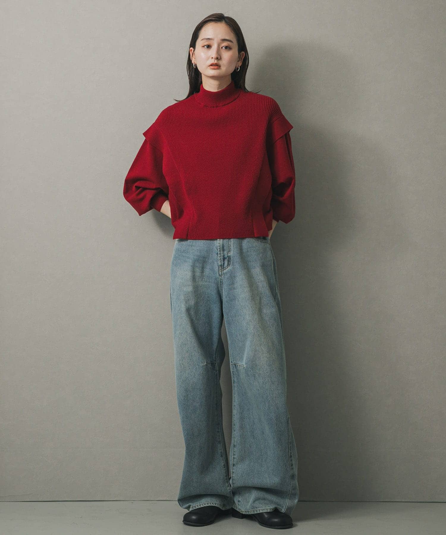 身長：169cm サイズ：one