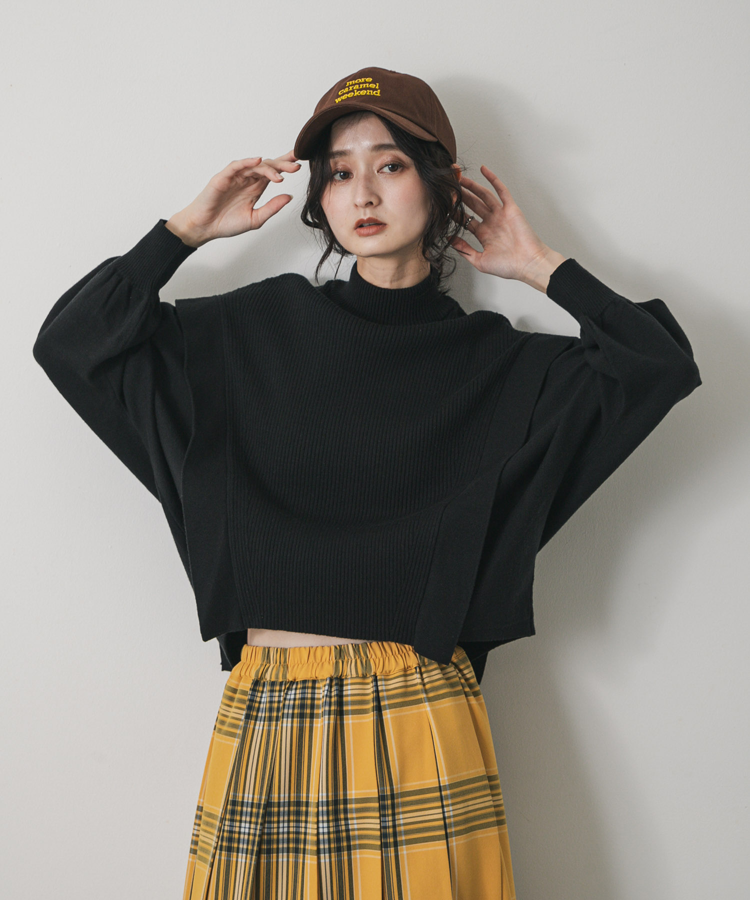 身長：169cm サイズ：one