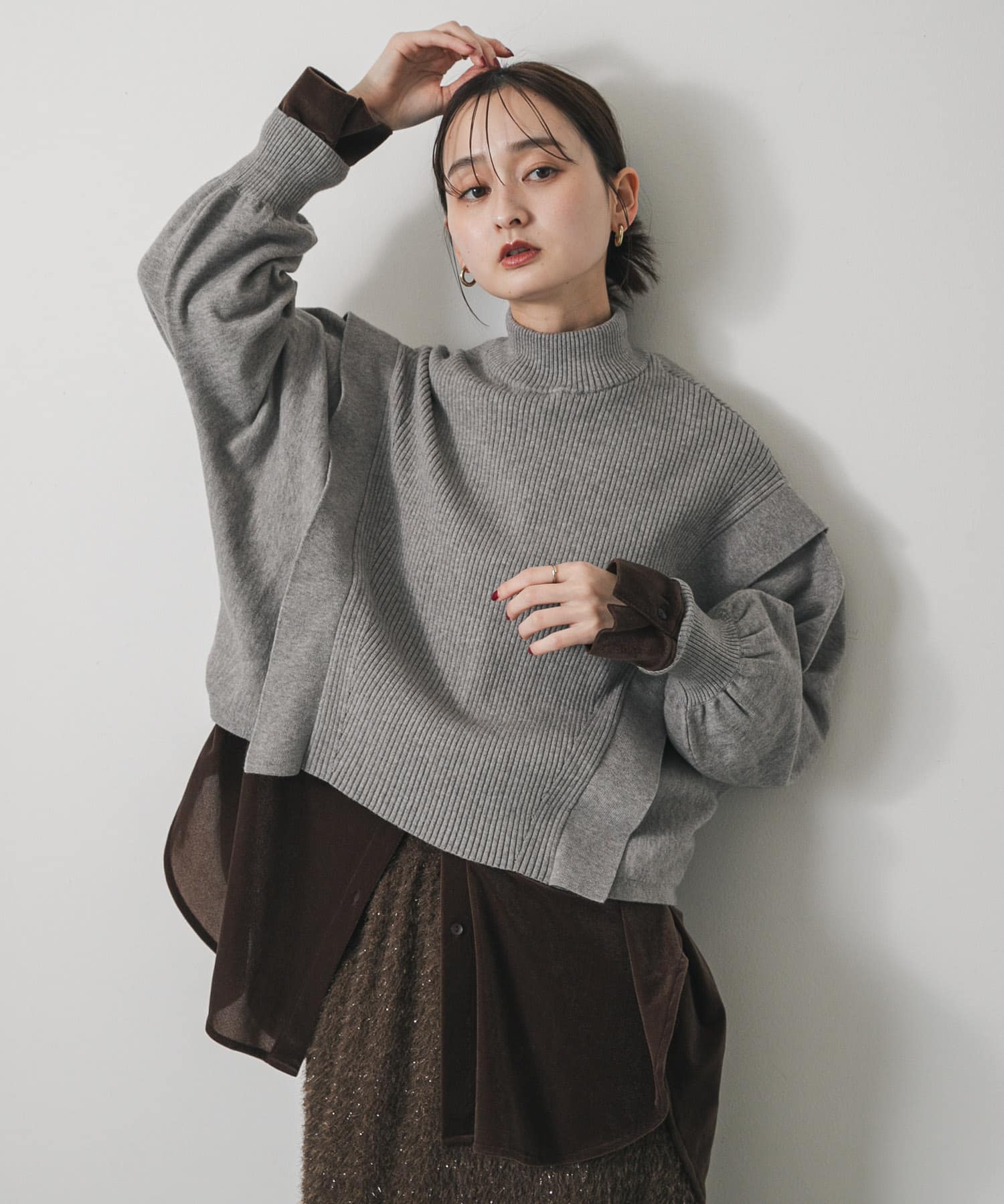 身長：169cm サイズ：one