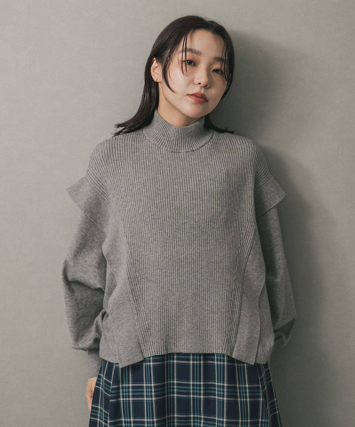 身長：158cm サイズ：one