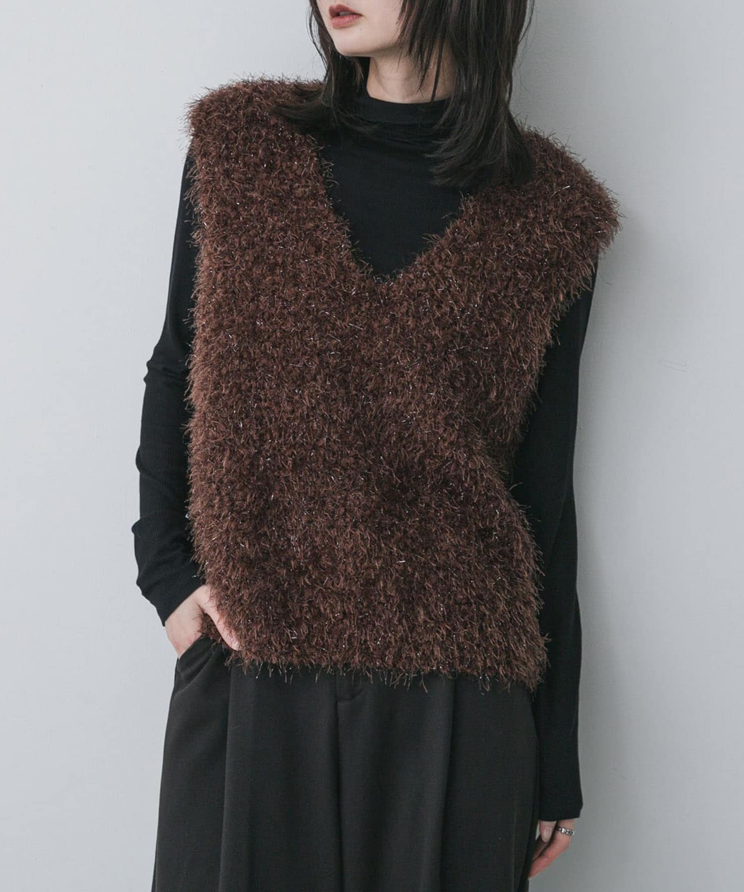 身長：169cm サイズ：one