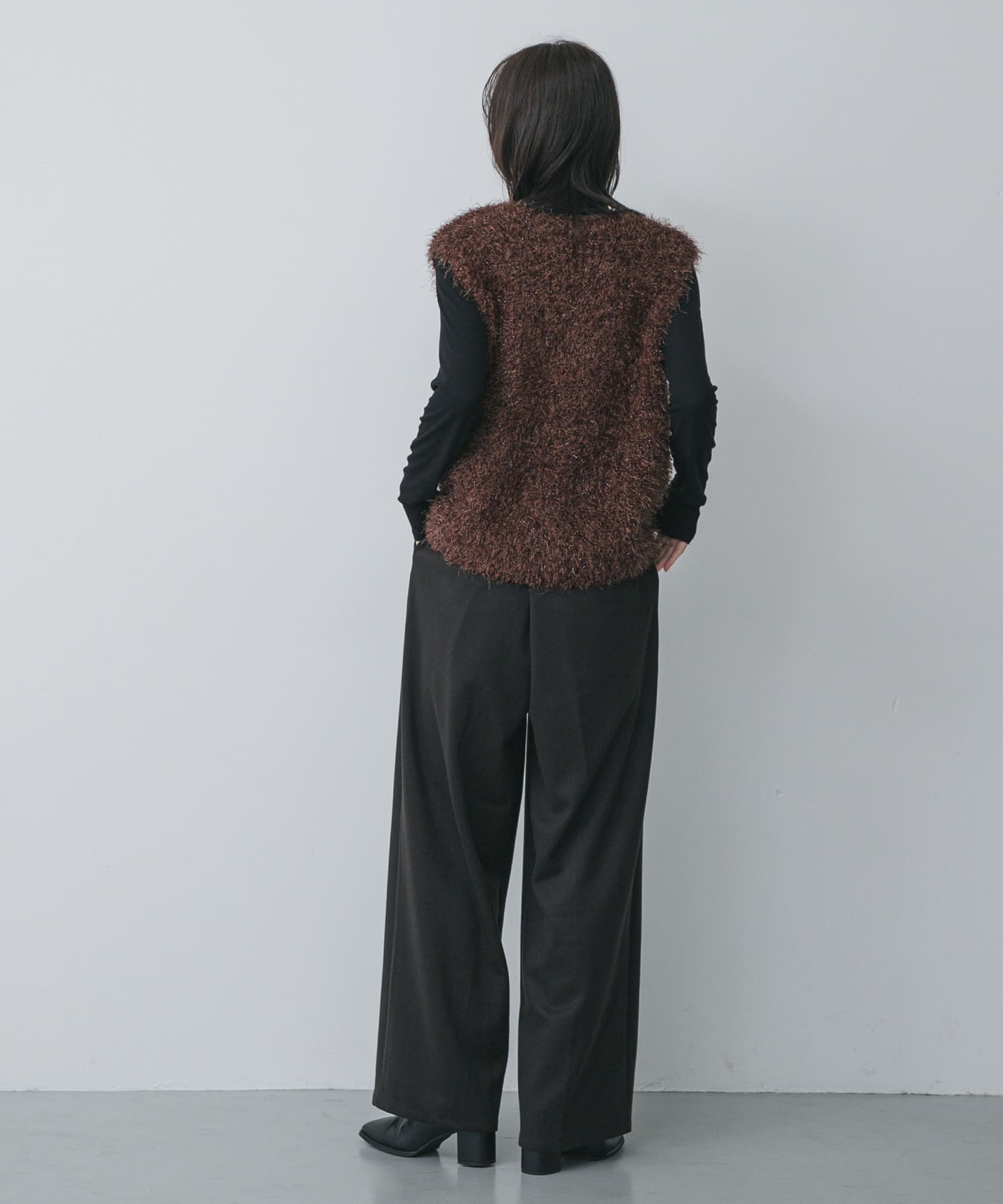 身長：169cm サイズ：one