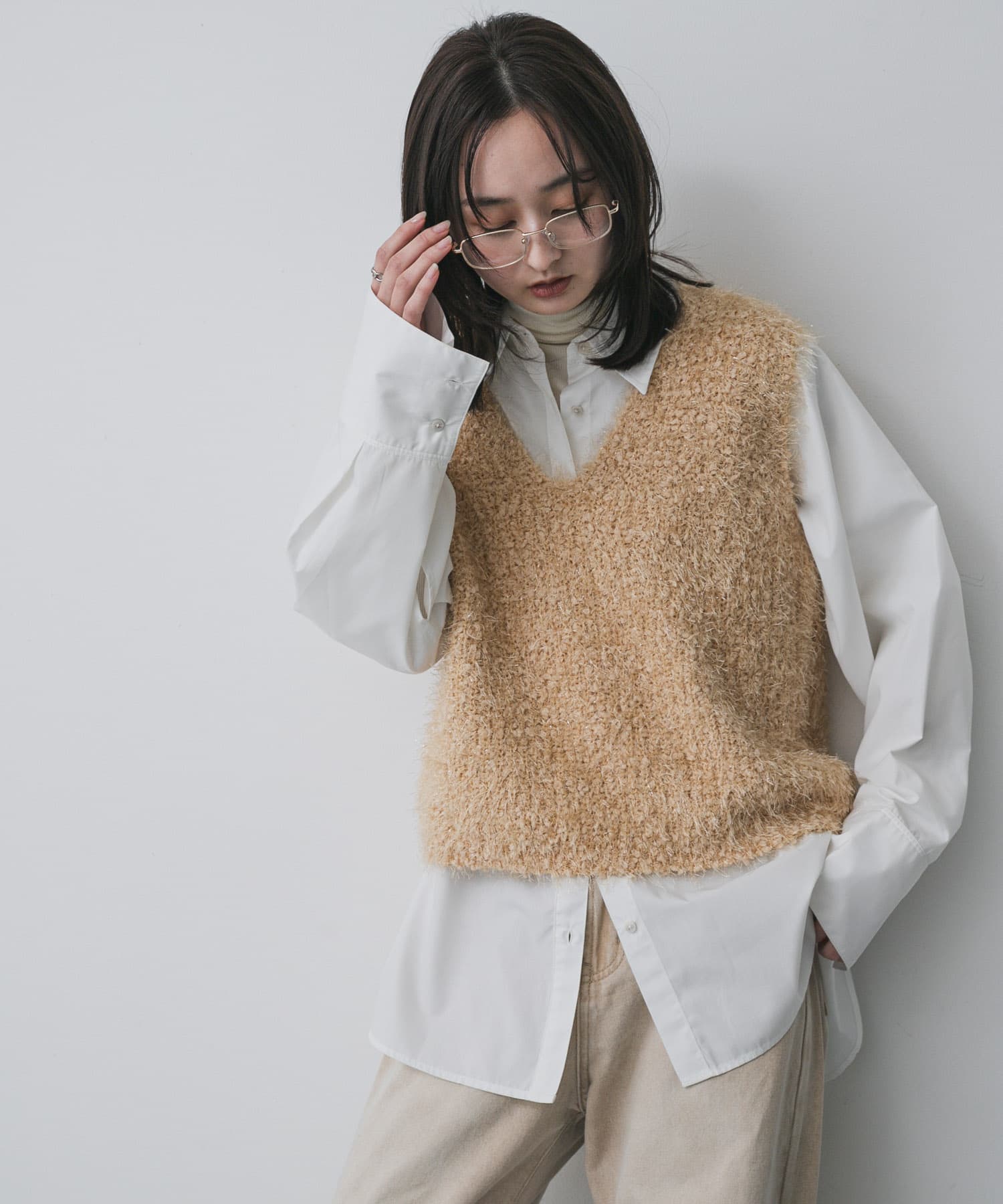 身長：169cm サイズ：one