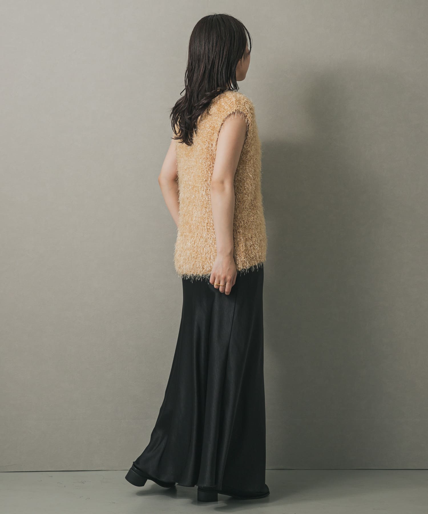 身長：158cm サイズ：one