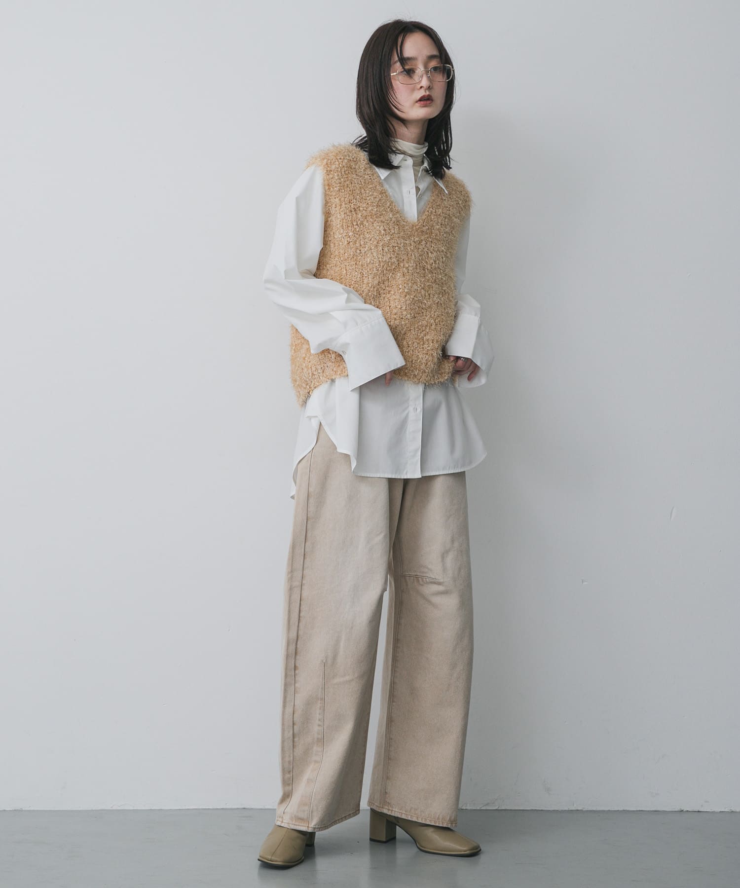 身長：169cm サイズ：one