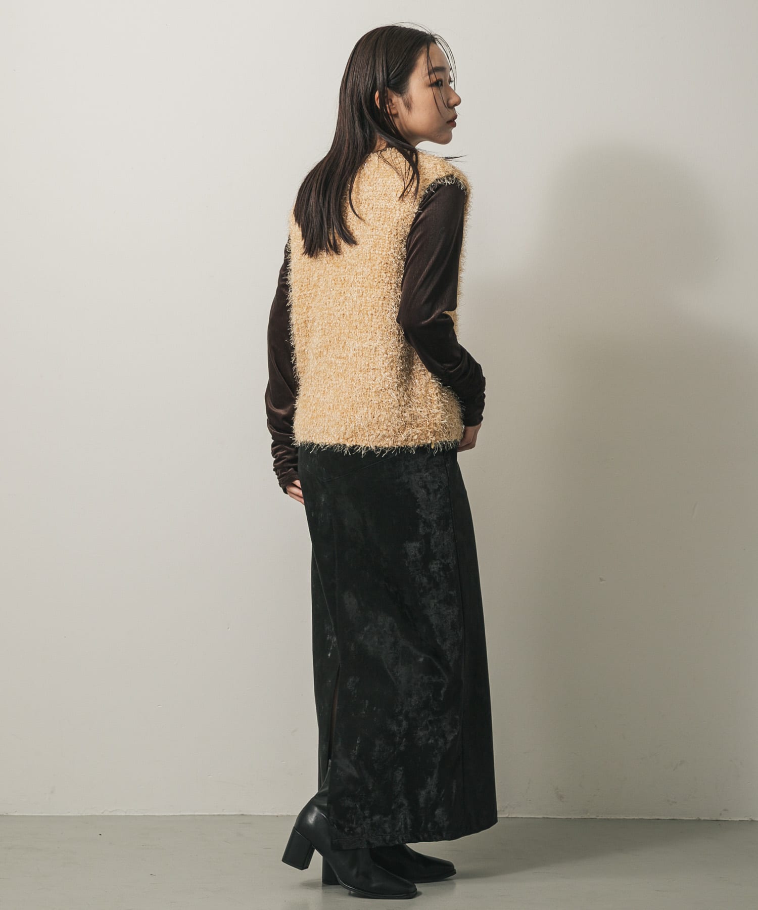 身長：158cm サイズ：one