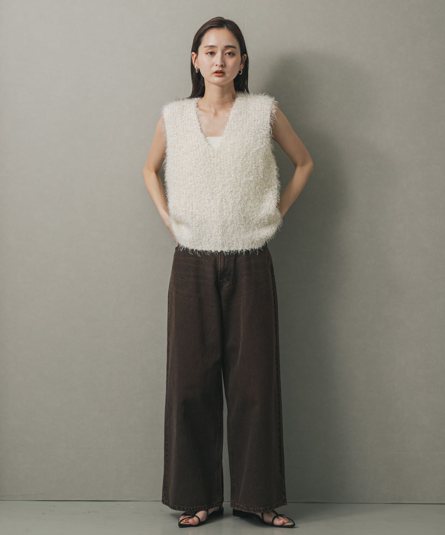 身長：169cm サイズ：one