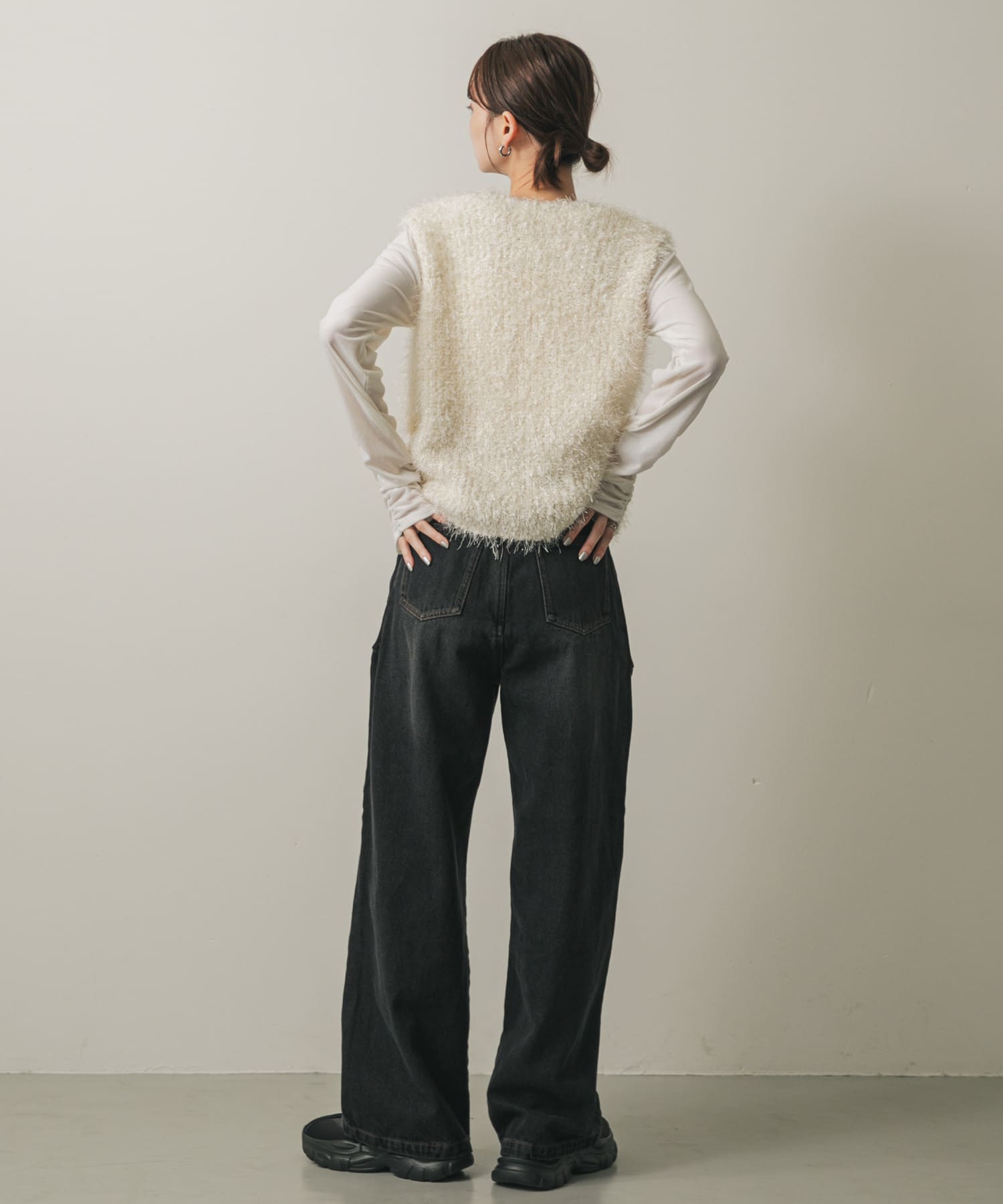 身長：169cm サイズ：one