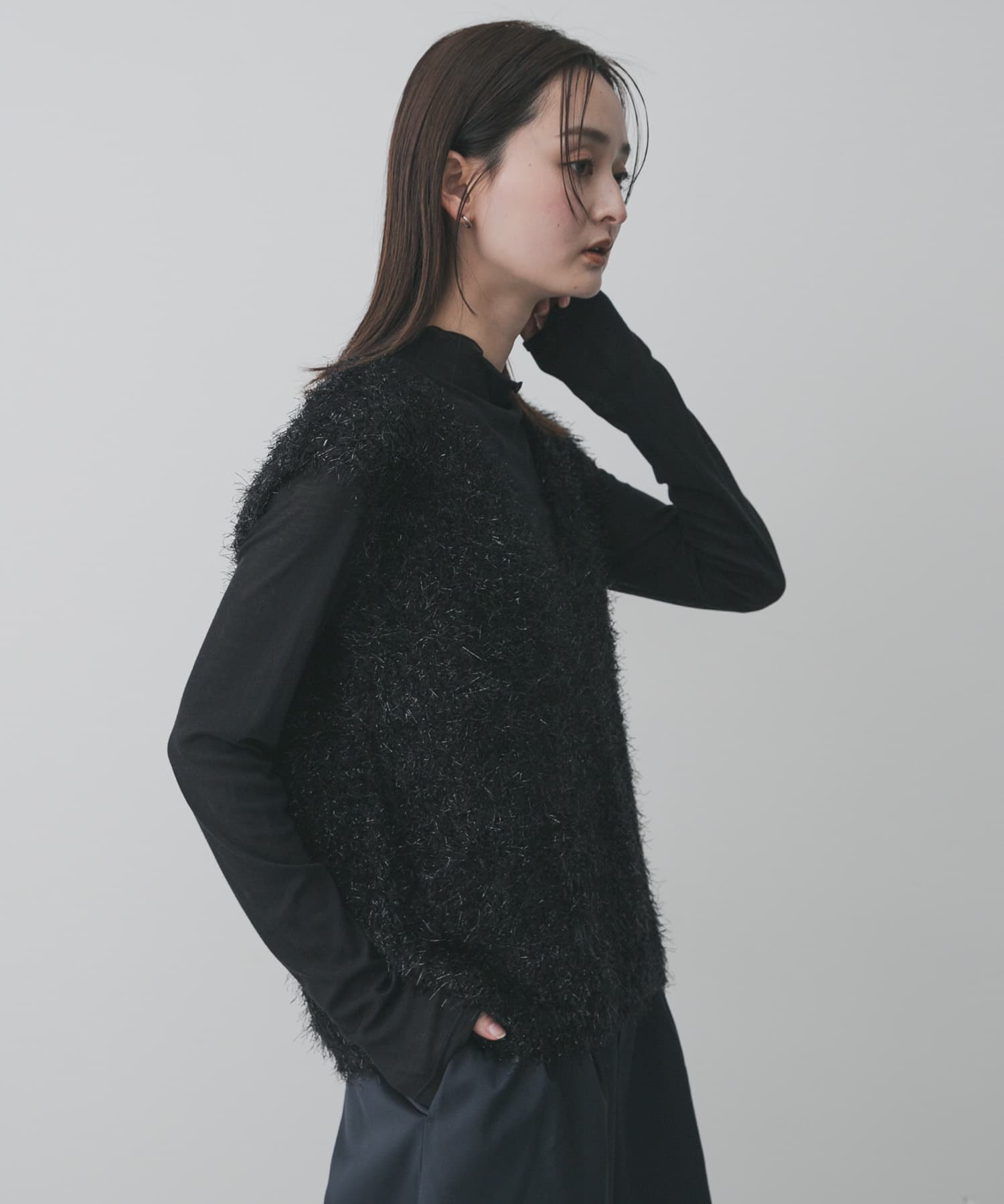 身長：169cm サイズ：one