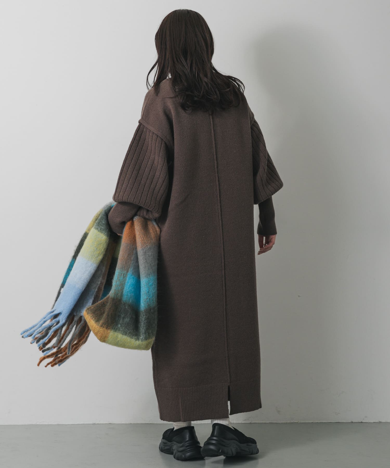 身長：158cm サイズ：one