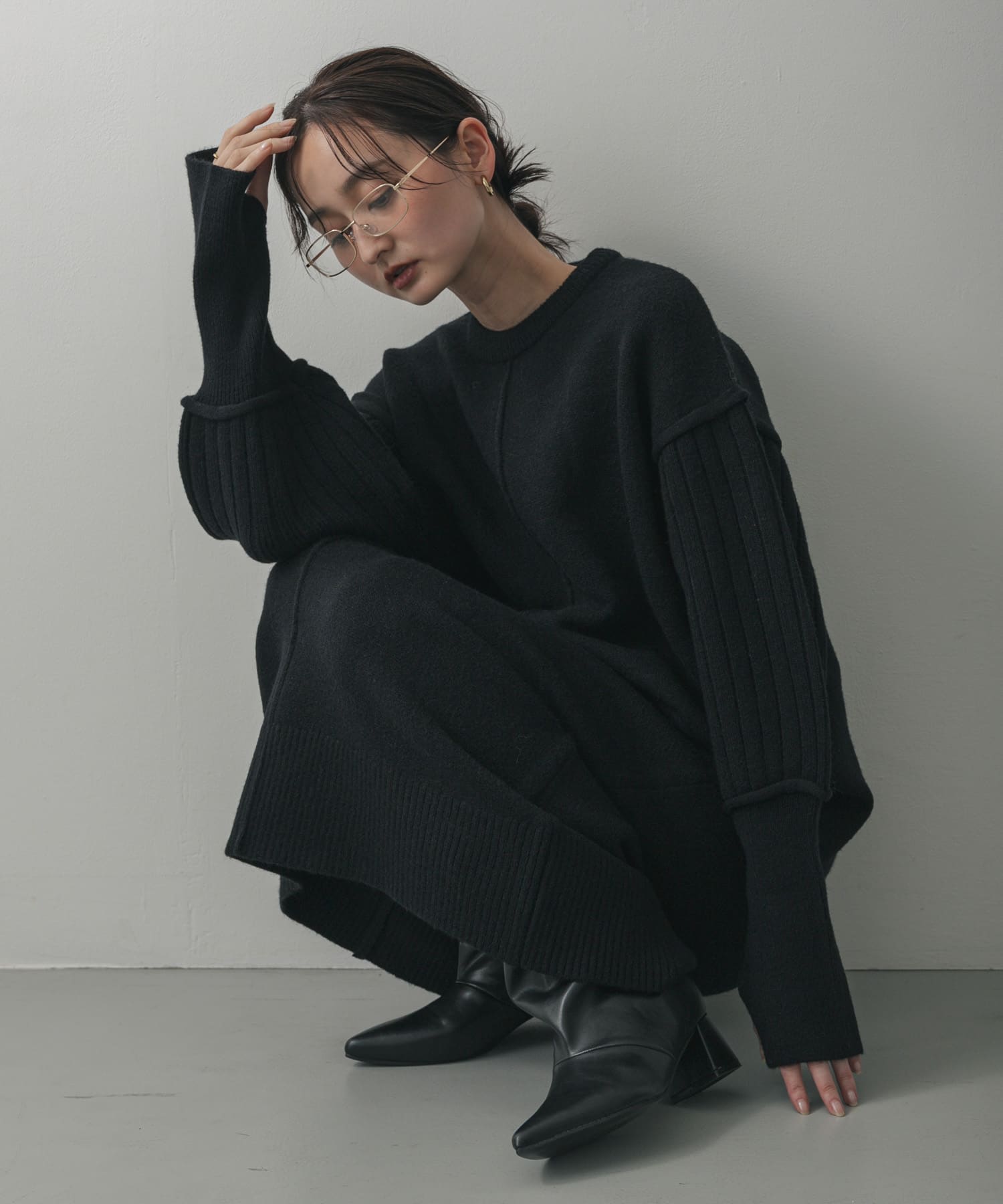 身長：169cm サイズ：one