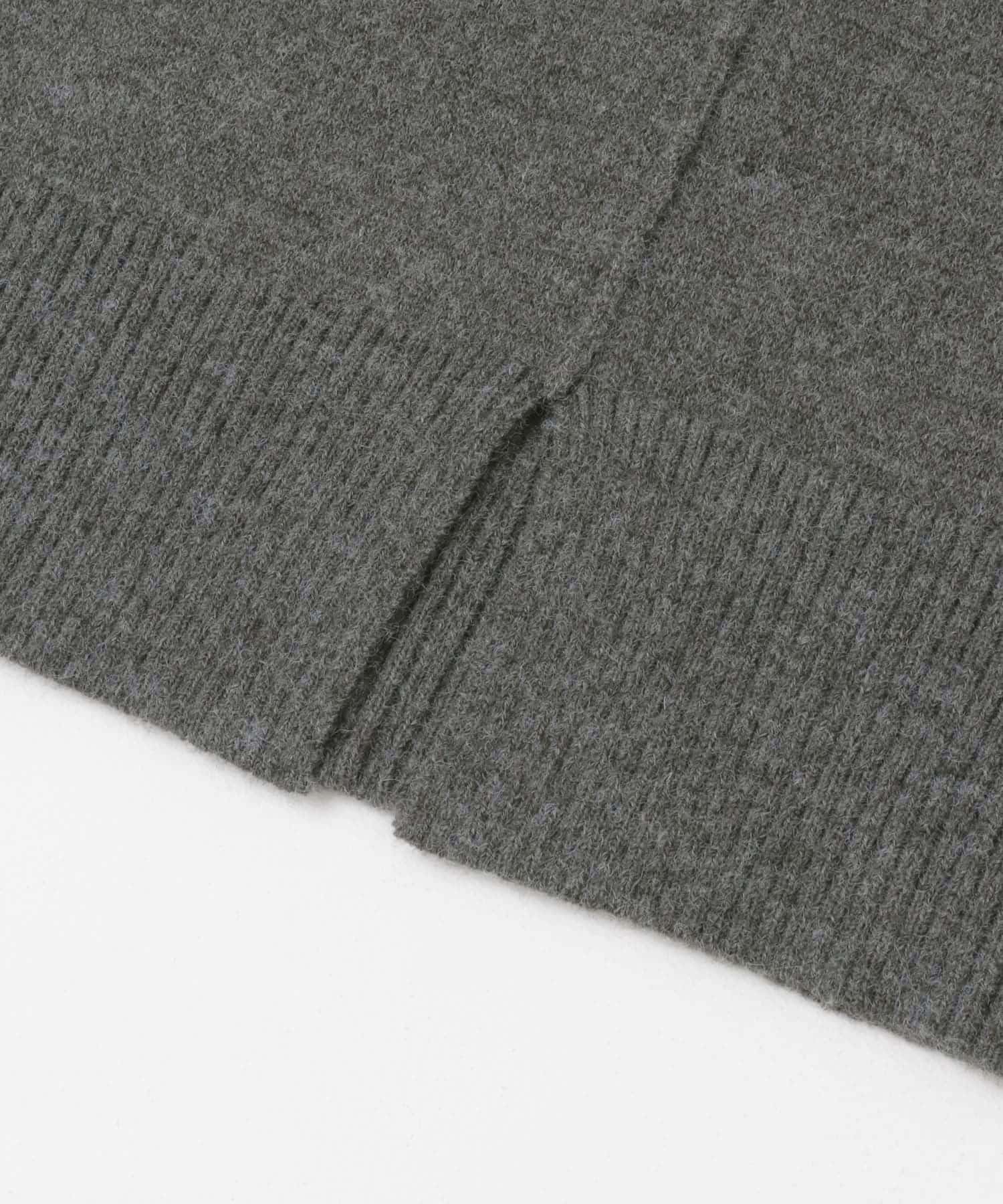 センターシームサムホールニットワンピース GRAY one