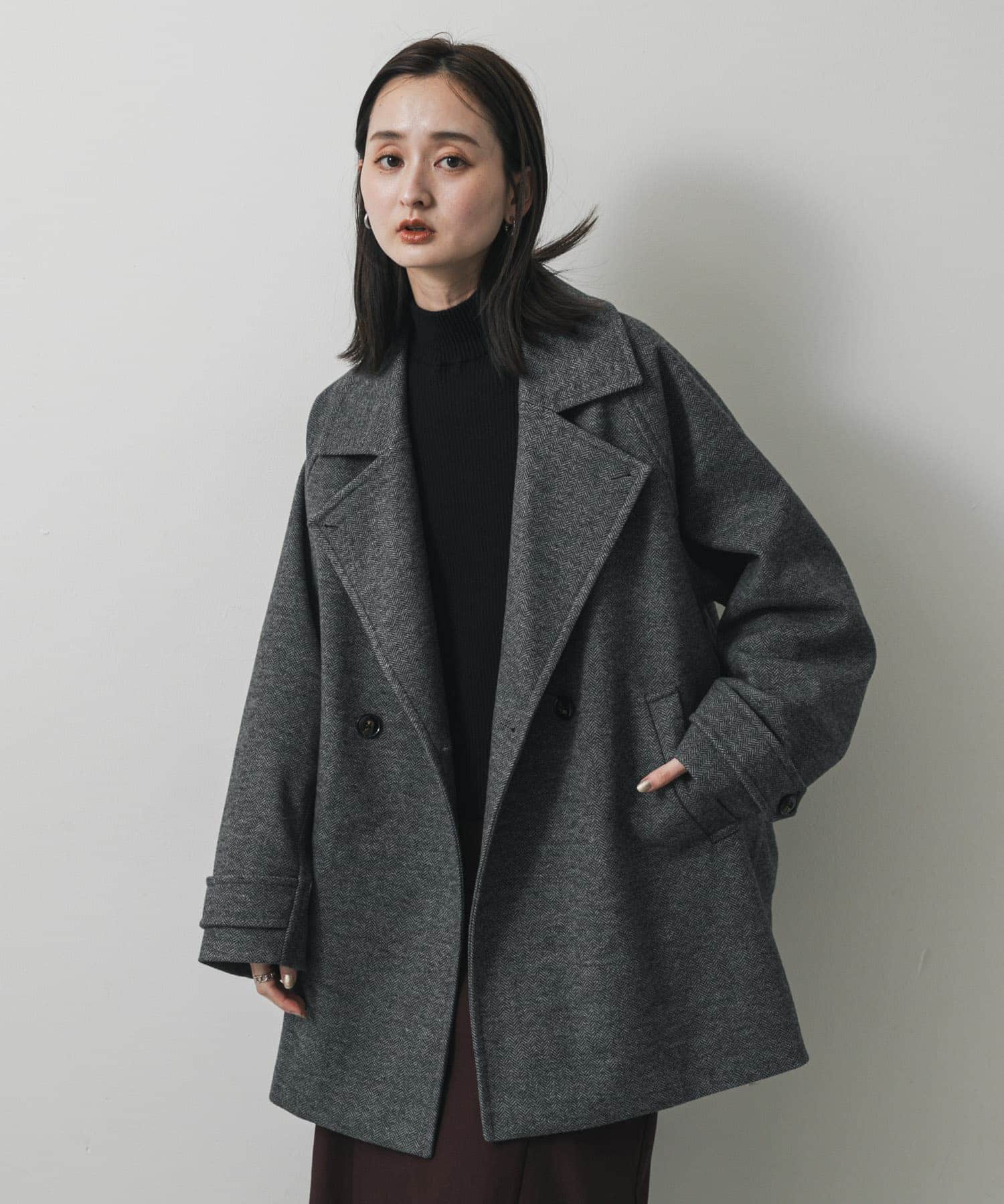 身長：169cm サイズ：one