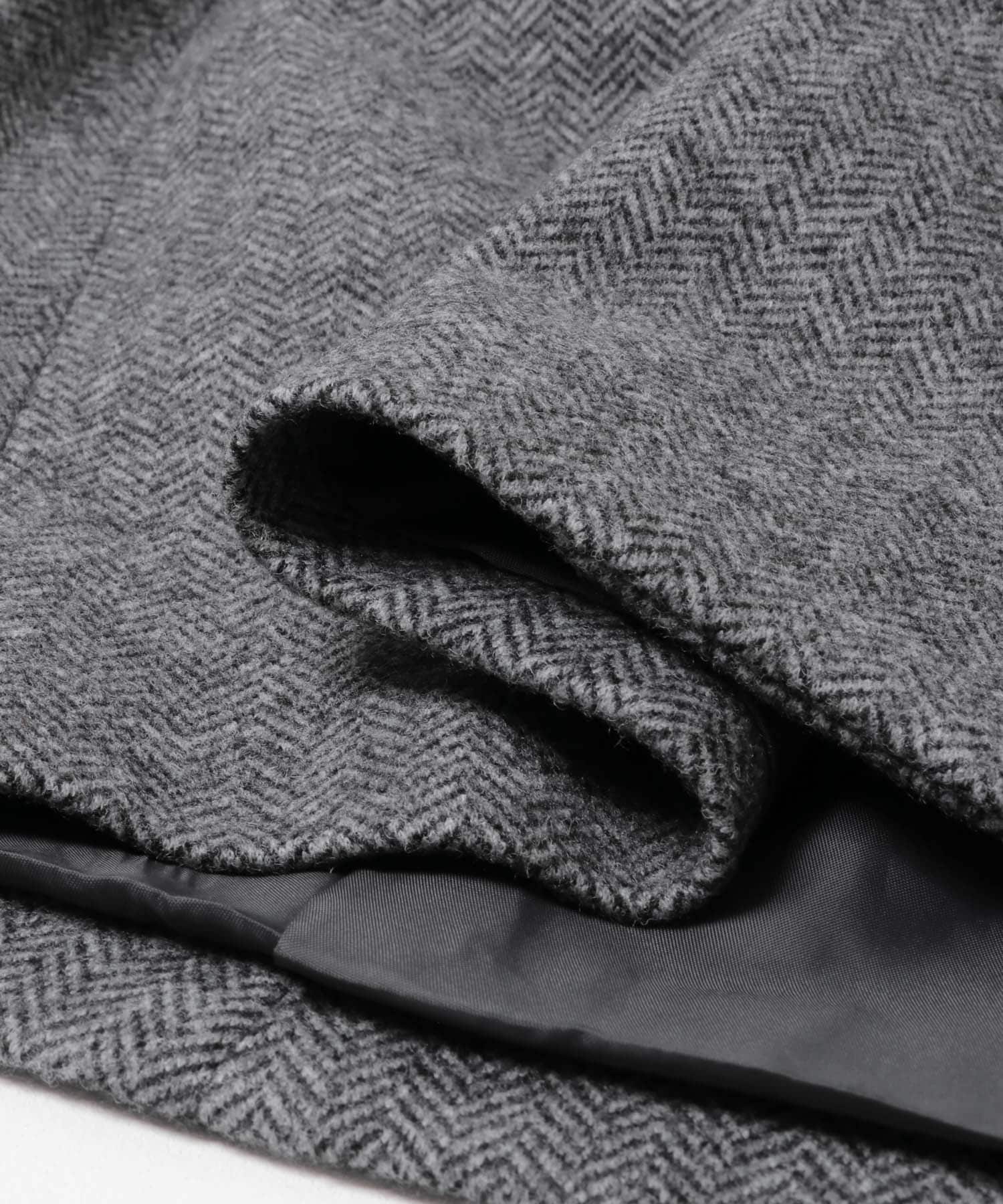 テーラードミドルコート CHA×GRY one