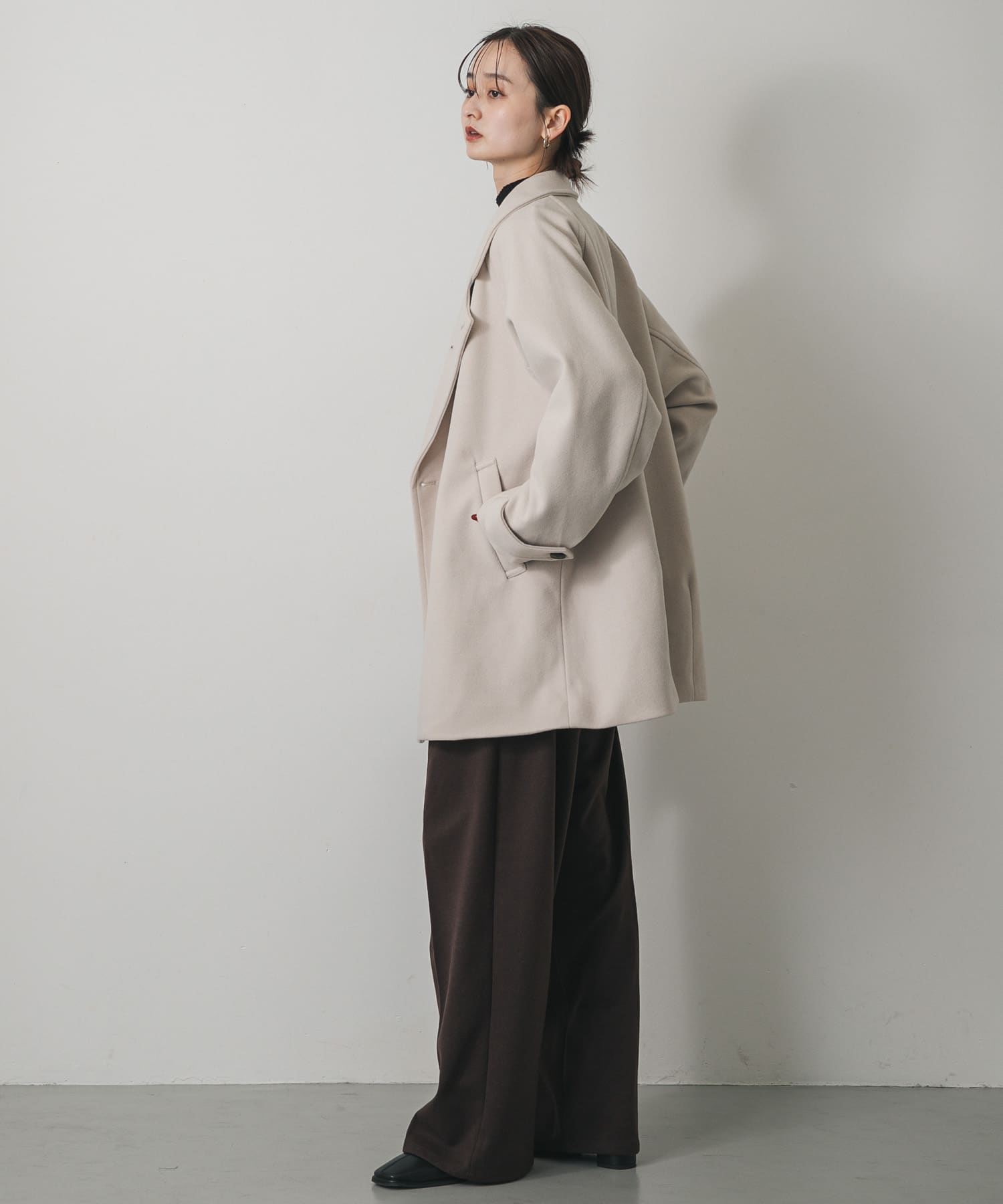 身長：169cm サイズ：one