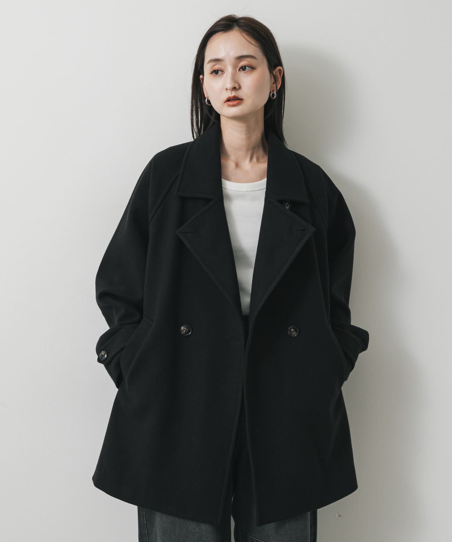 身長：169cm サイズ：one