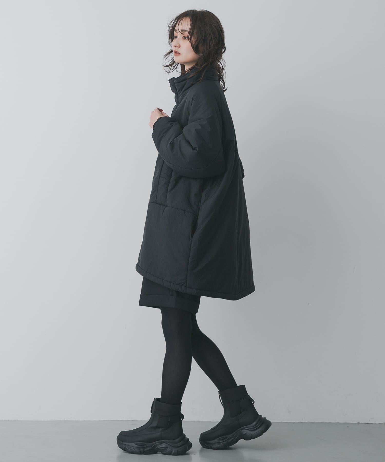 身長：169cm サイズ：one