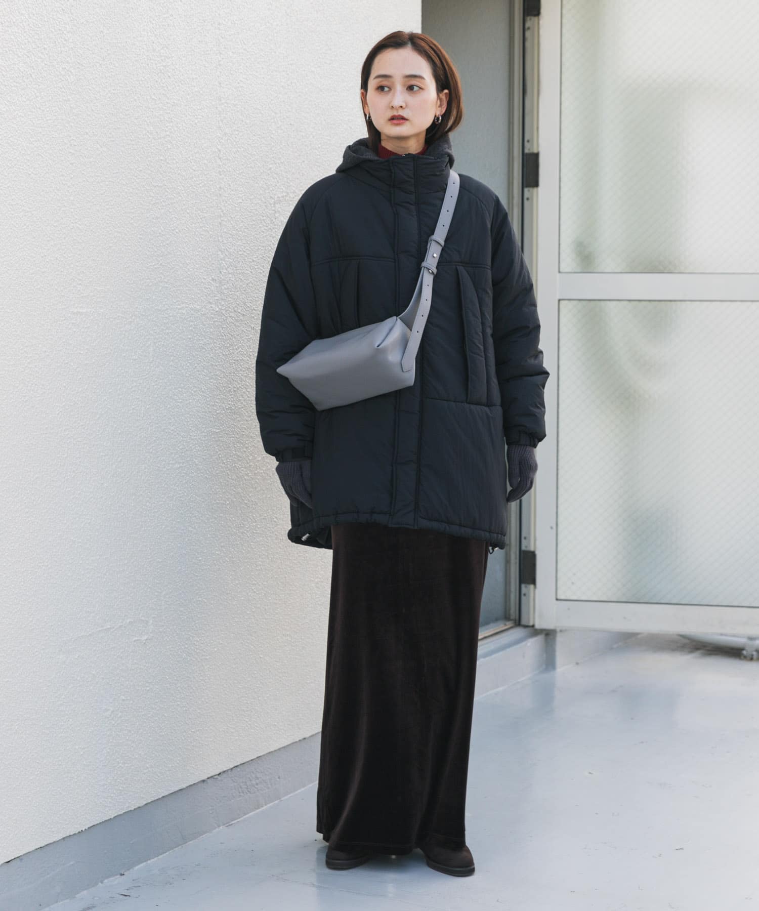 身長：169cm サイズ：one