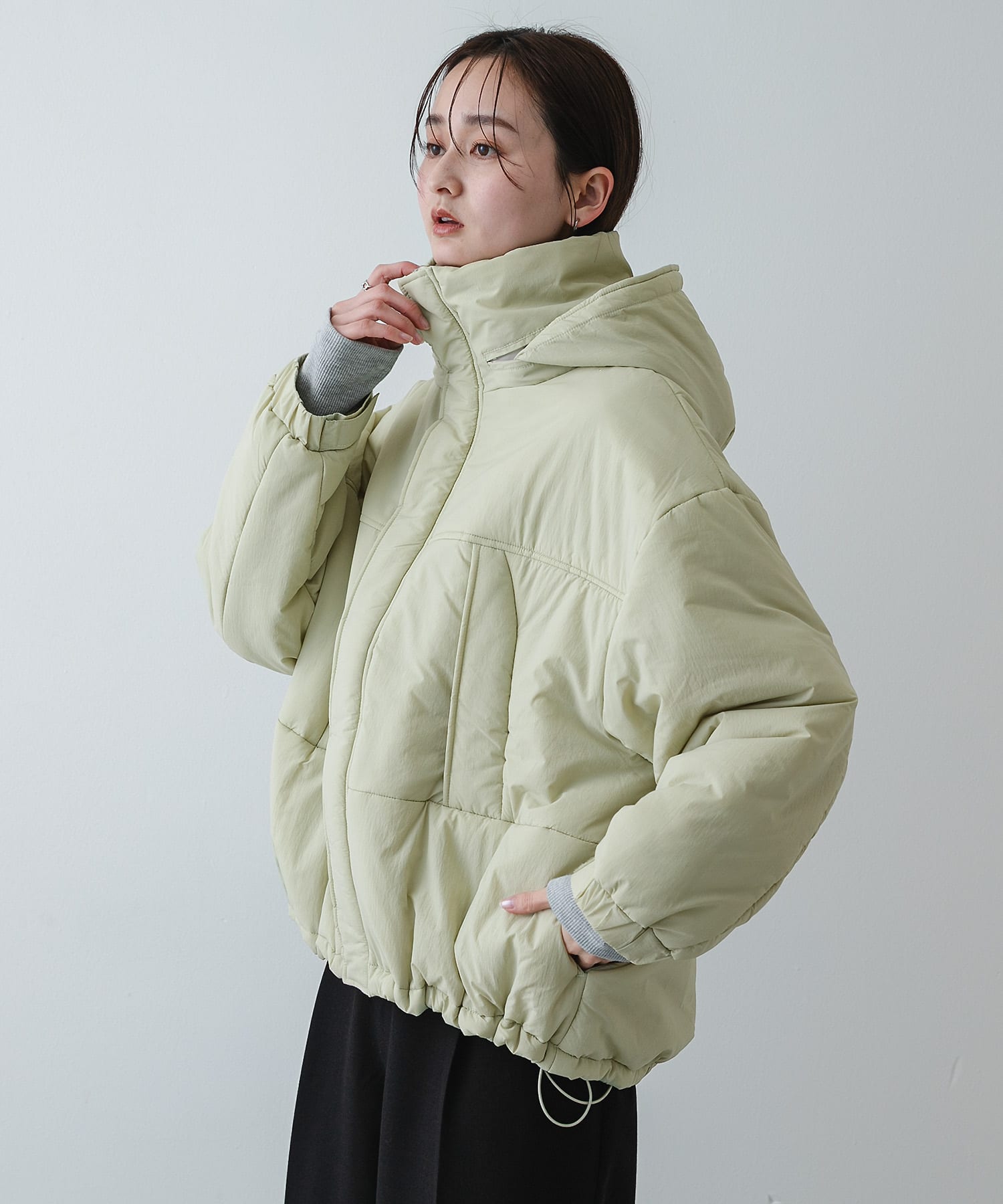 身長：169cm サイズ：one