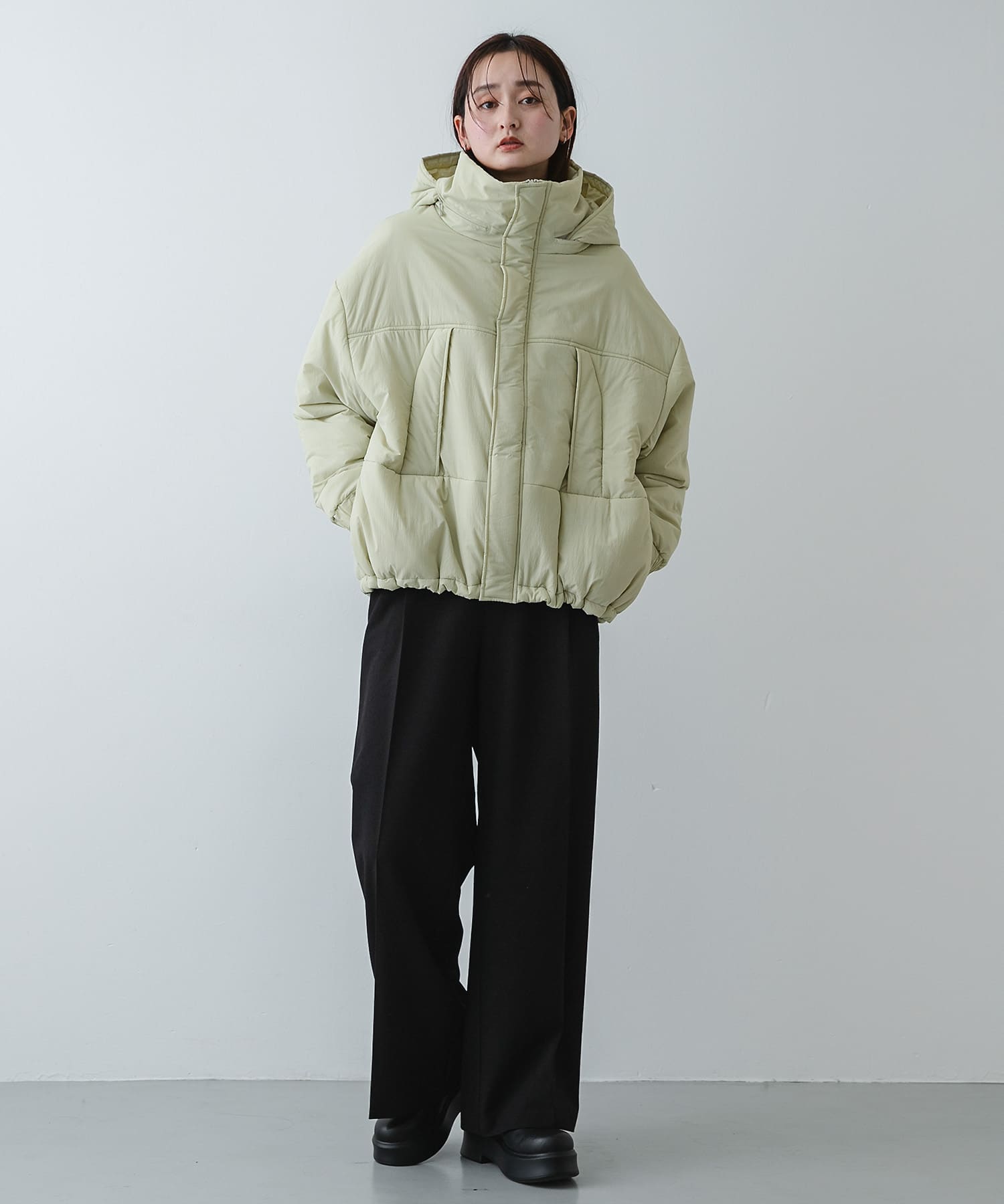身長：169cm サイズ：one
