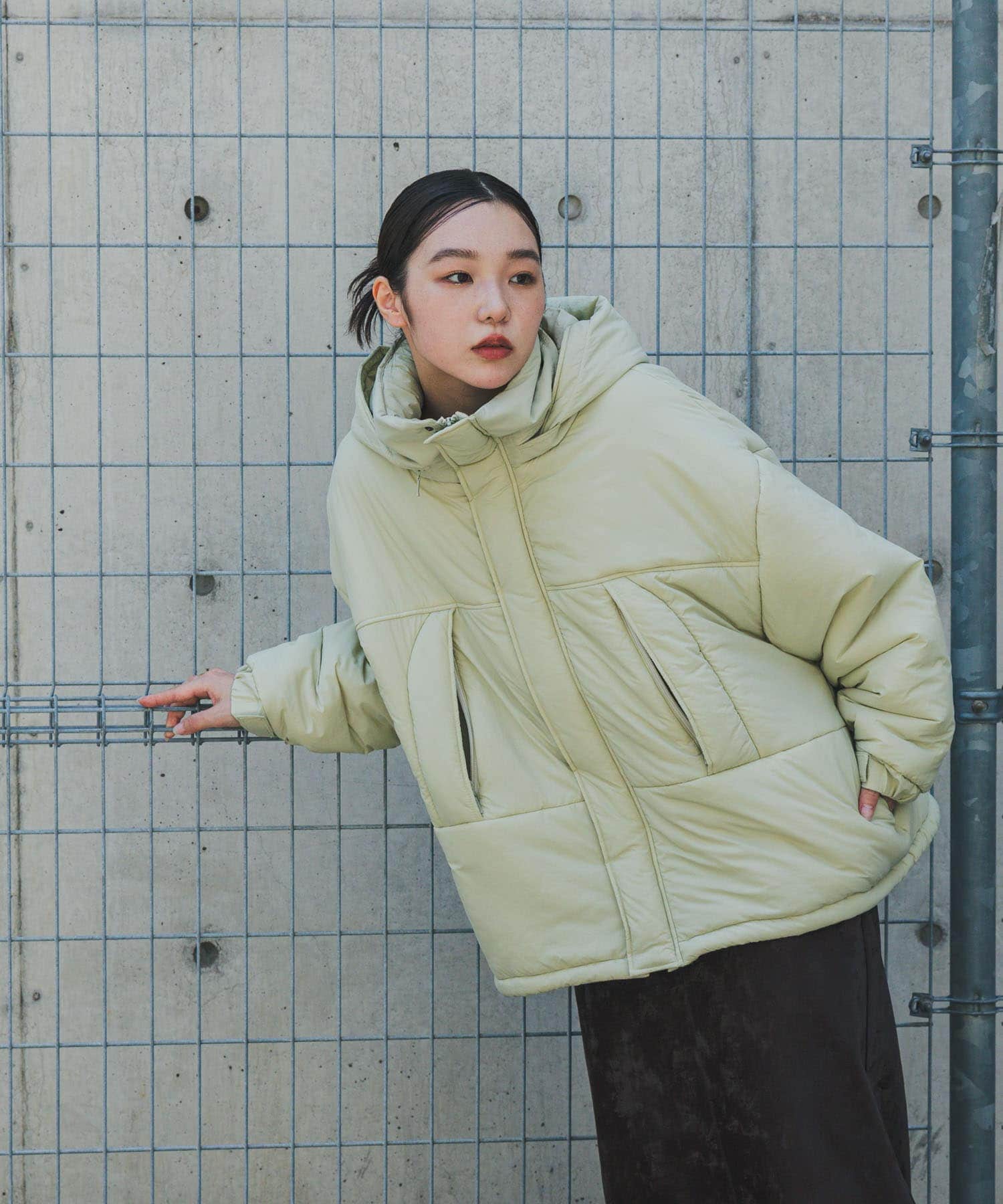 身長：158cm サイズ：one