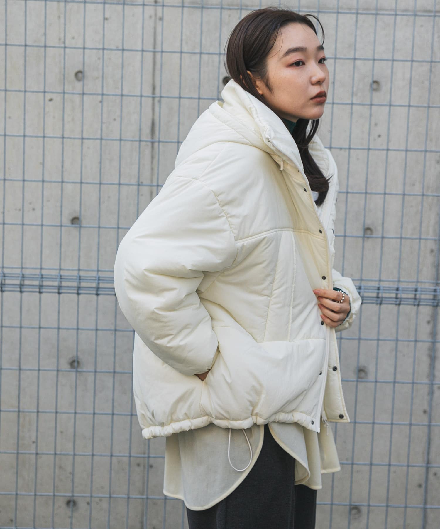 2WAY仕様/撥水』『UR TECH』モンスターブルゾン(one BLACK): アウター