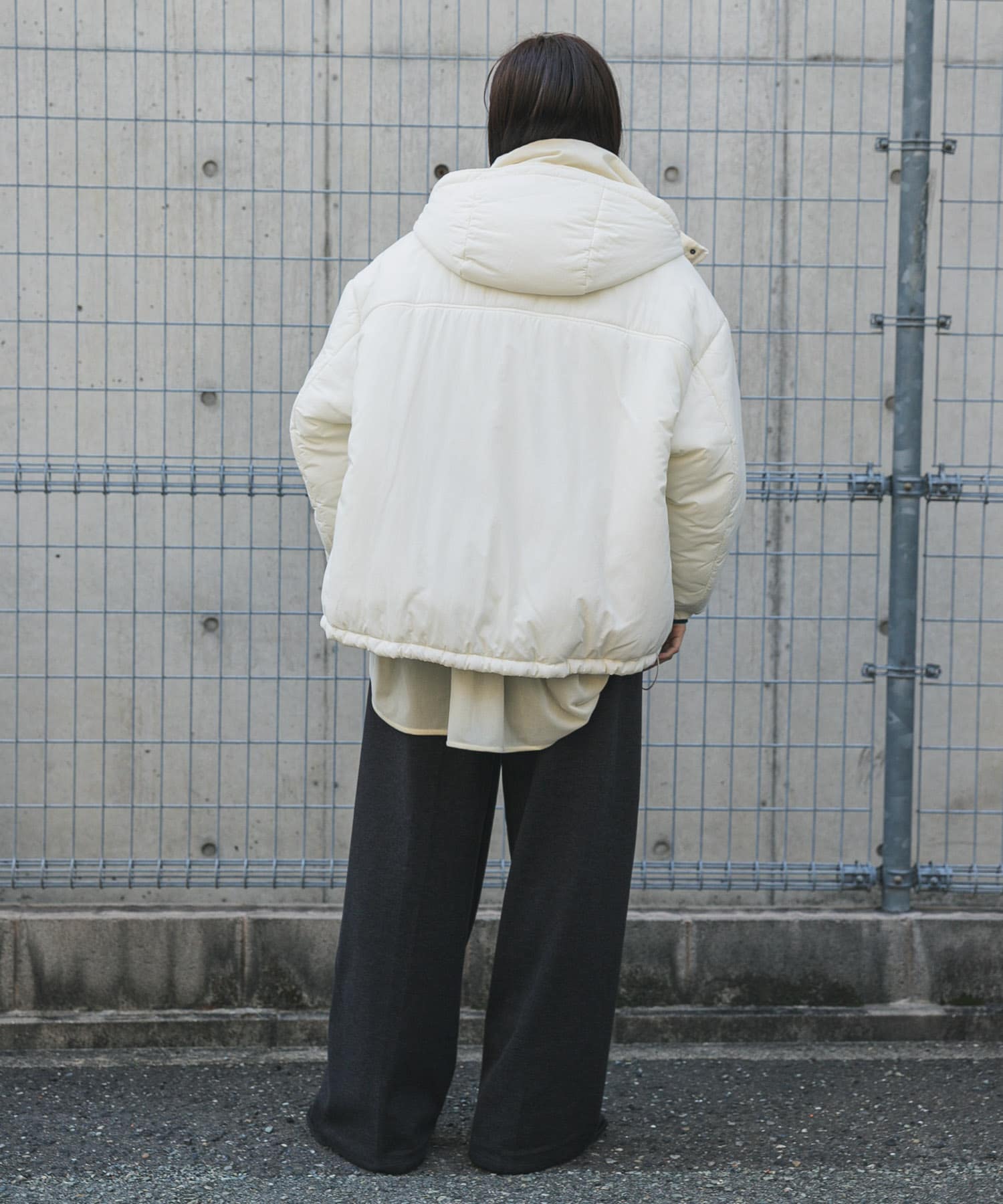 身長：158cm サイズ：one