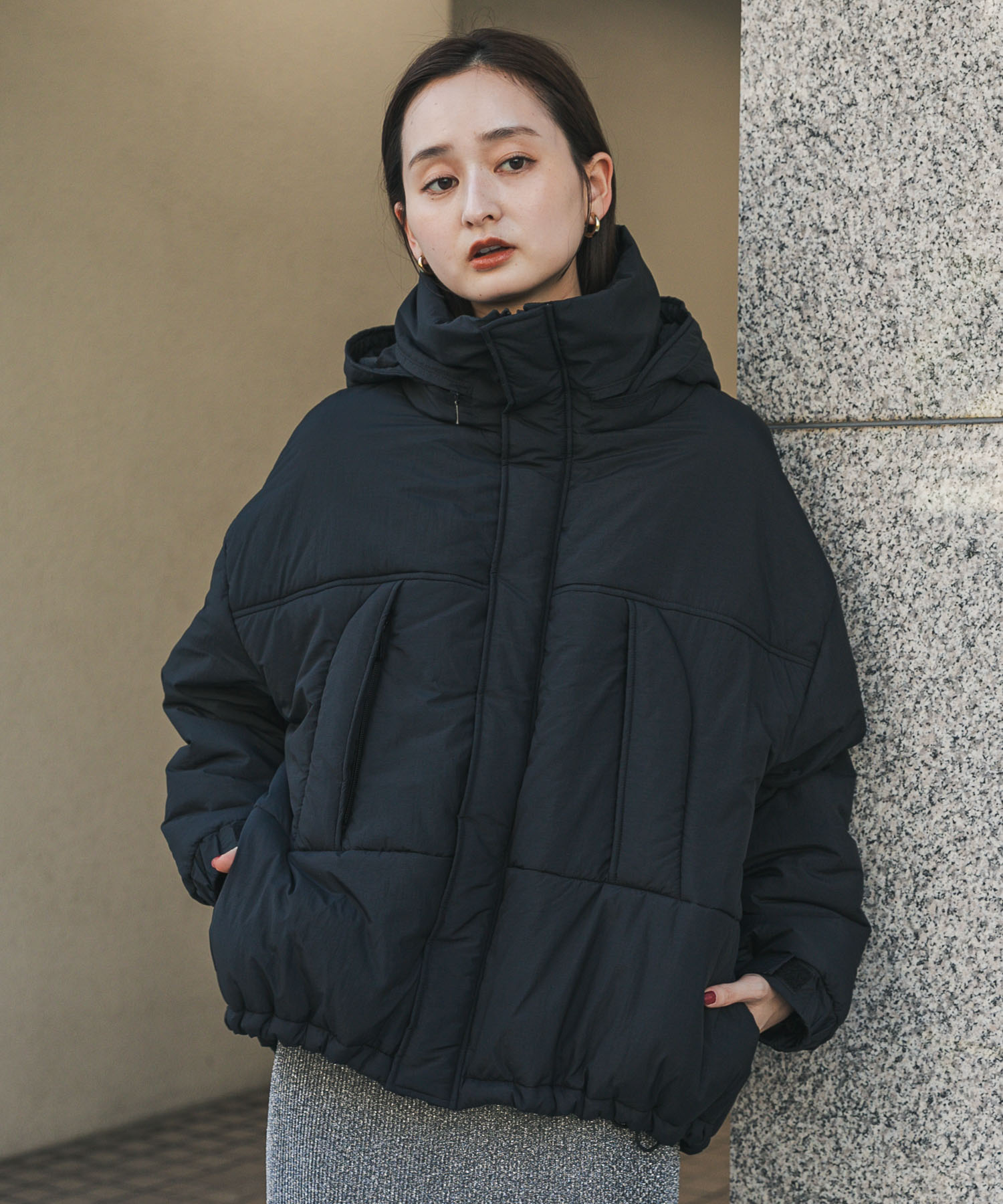 身長：169cm サイズ：one