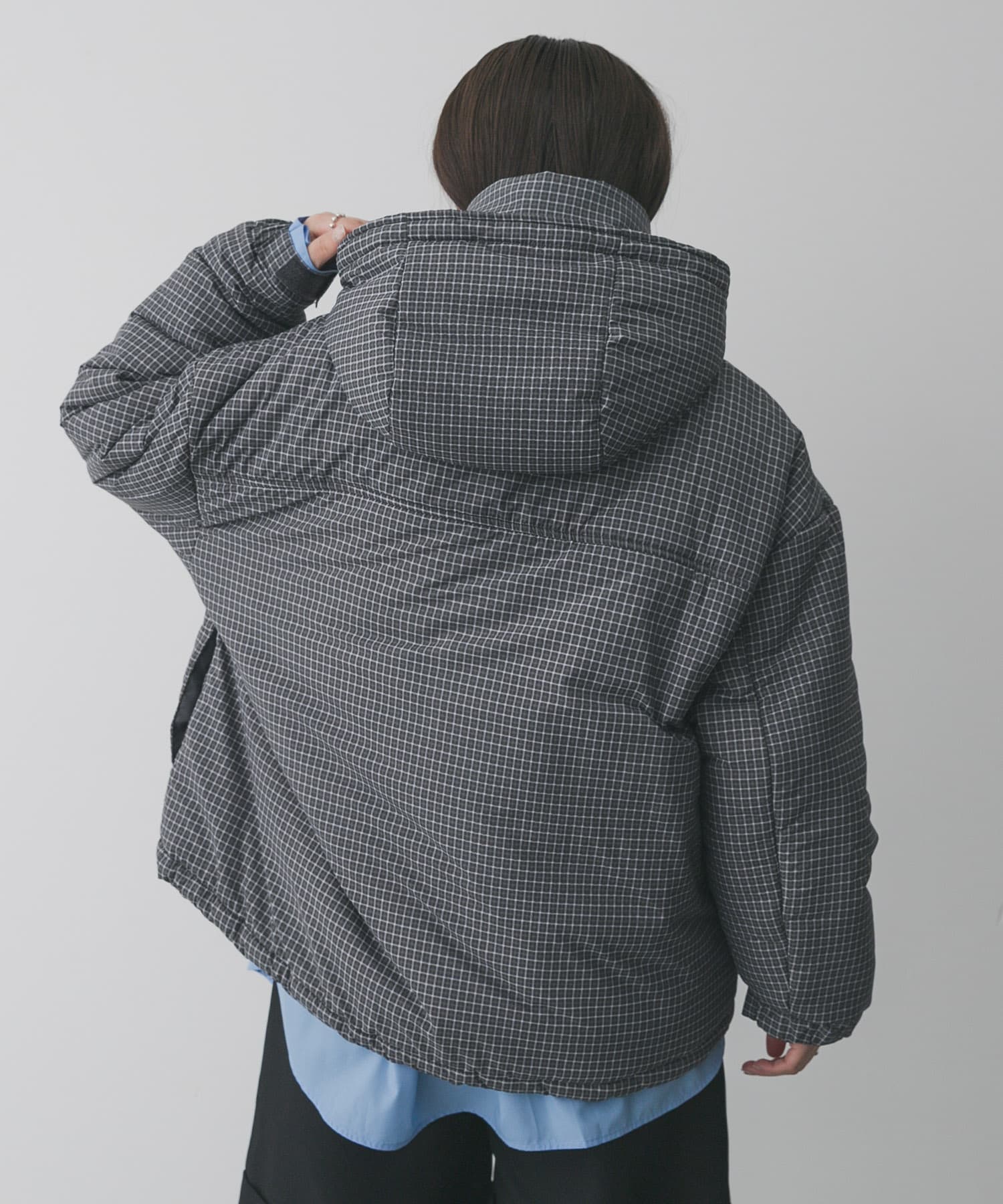 身長：158cm サイズ：one