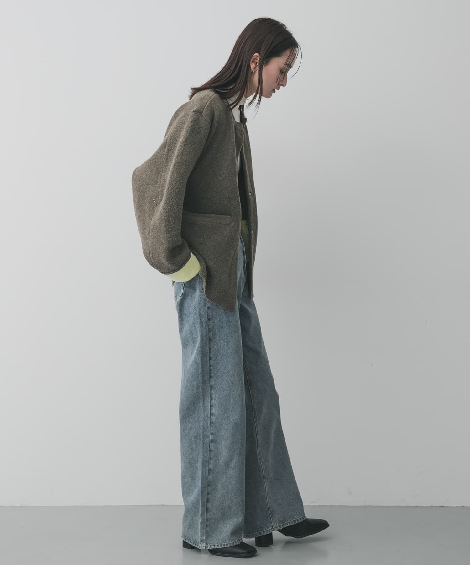 身長：169cm サイズ：one