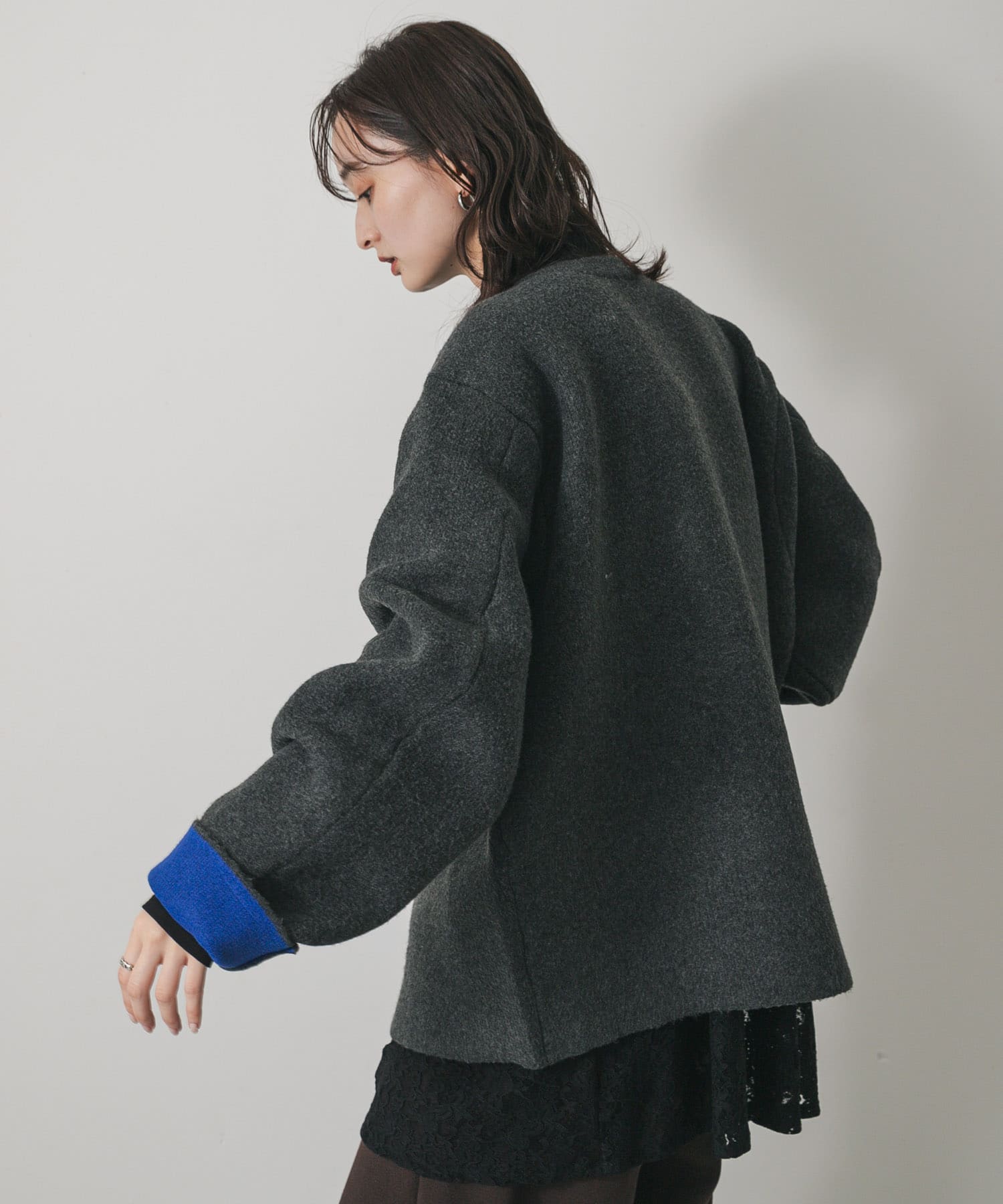 身長：169cm サイズ：one