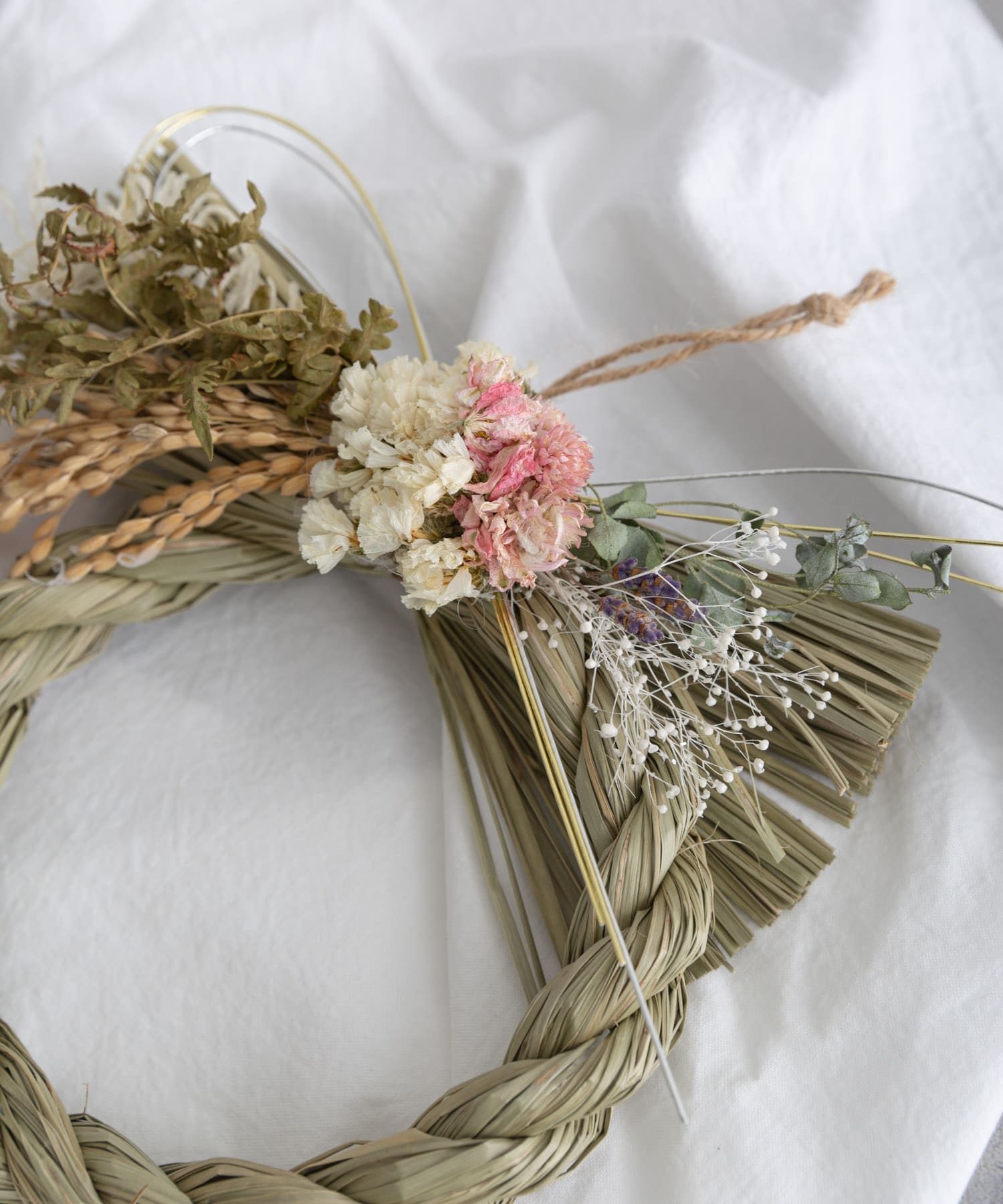 BLOMSTER　ドライフラワーお飾りリング 3532PN -