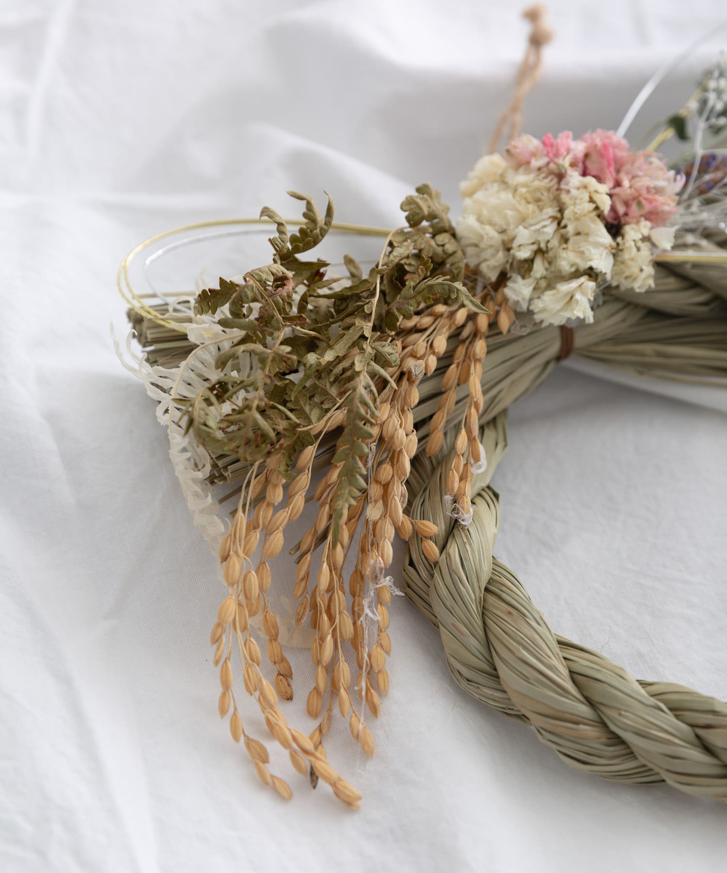 BLOMSTER　ドライフラワーお飾りリング 3532PN -