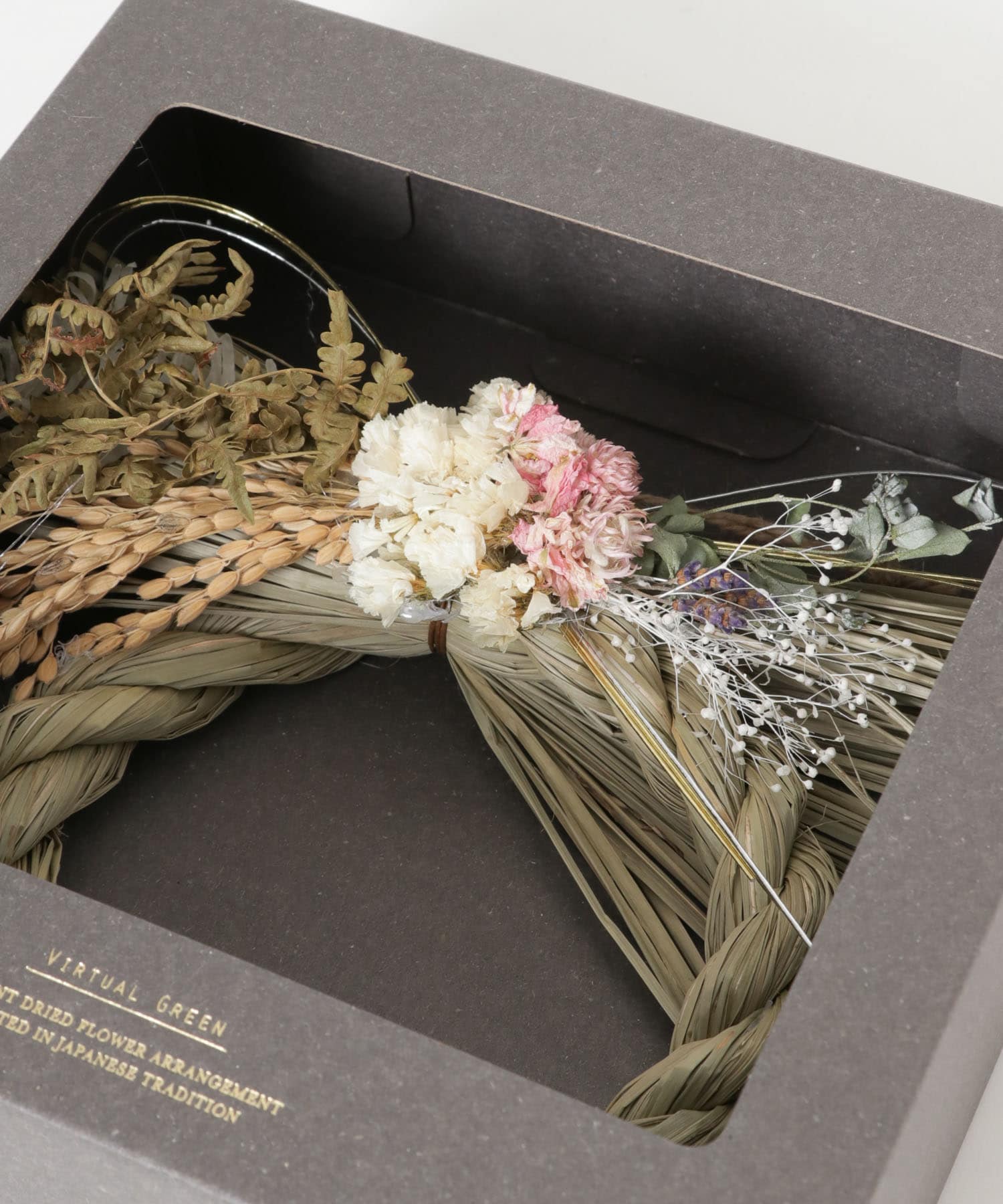 BLOMSTER　ドライフラワーお飾りリング 3532PN -