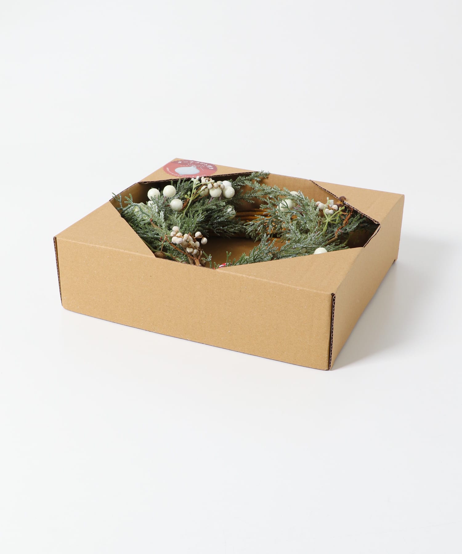 BLOMSTER　クリスマス リース WH -