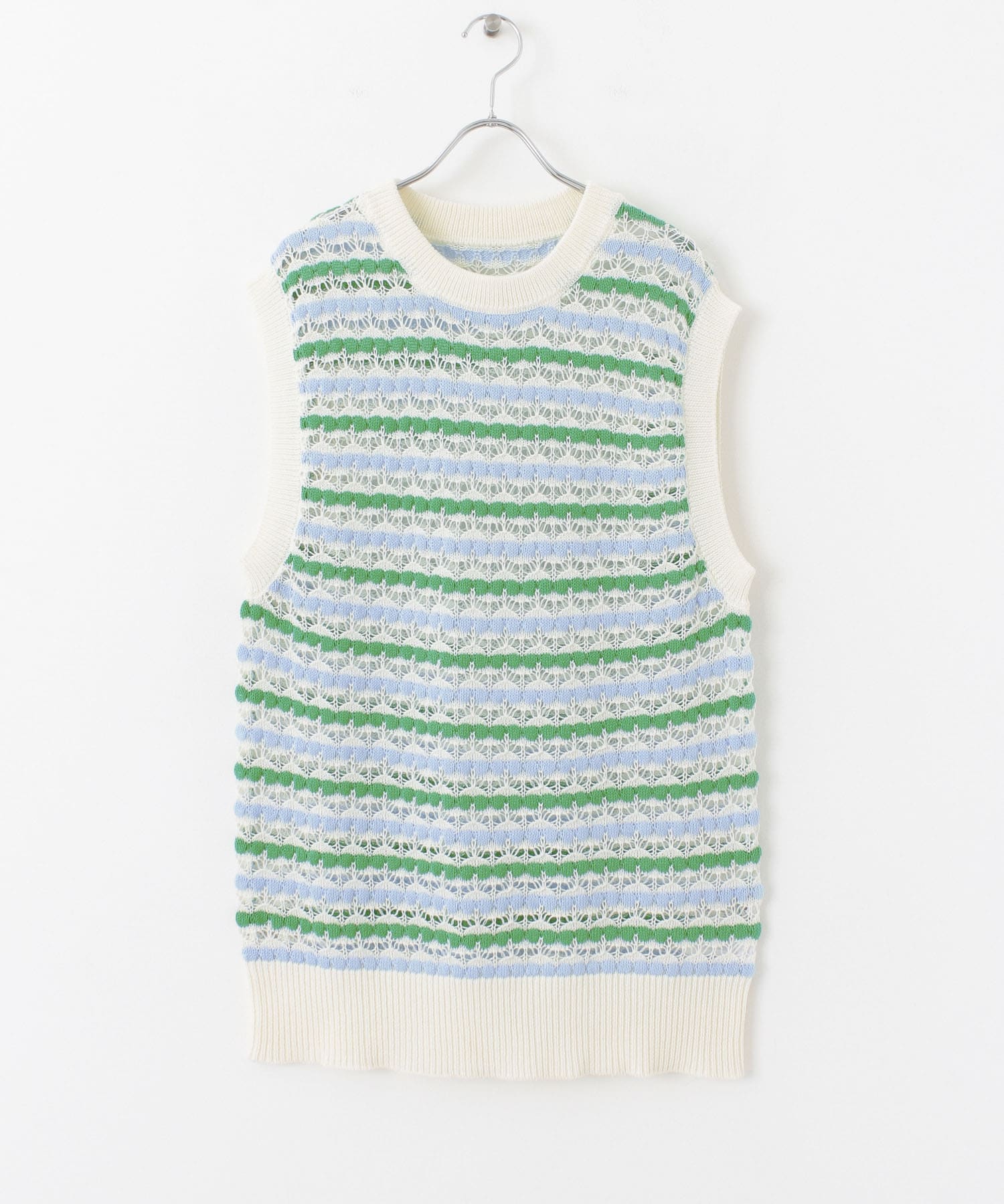 カラフルスカシアミニットベスト GREEN one