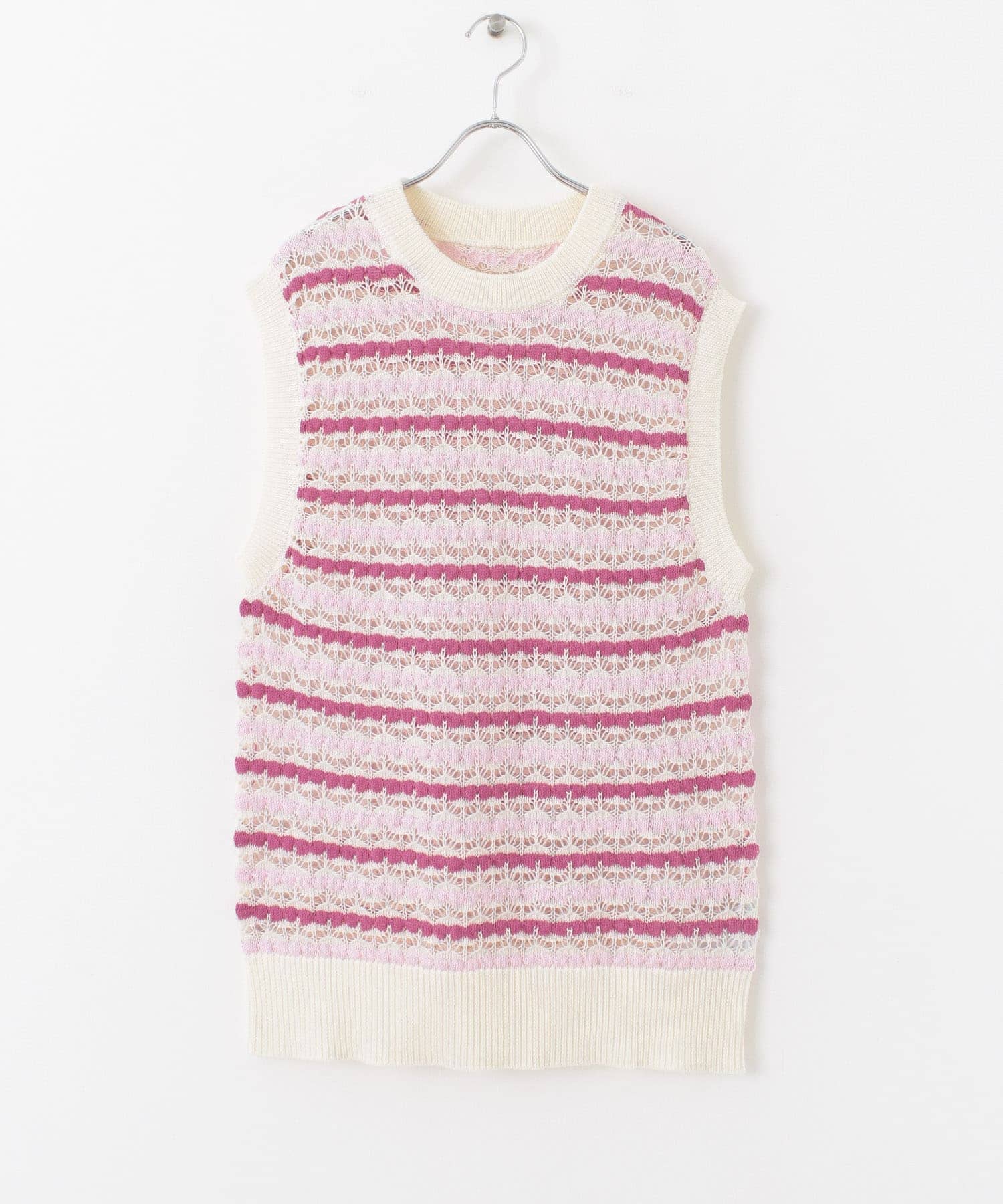 カラフルスカシアミニットベスト PINK one