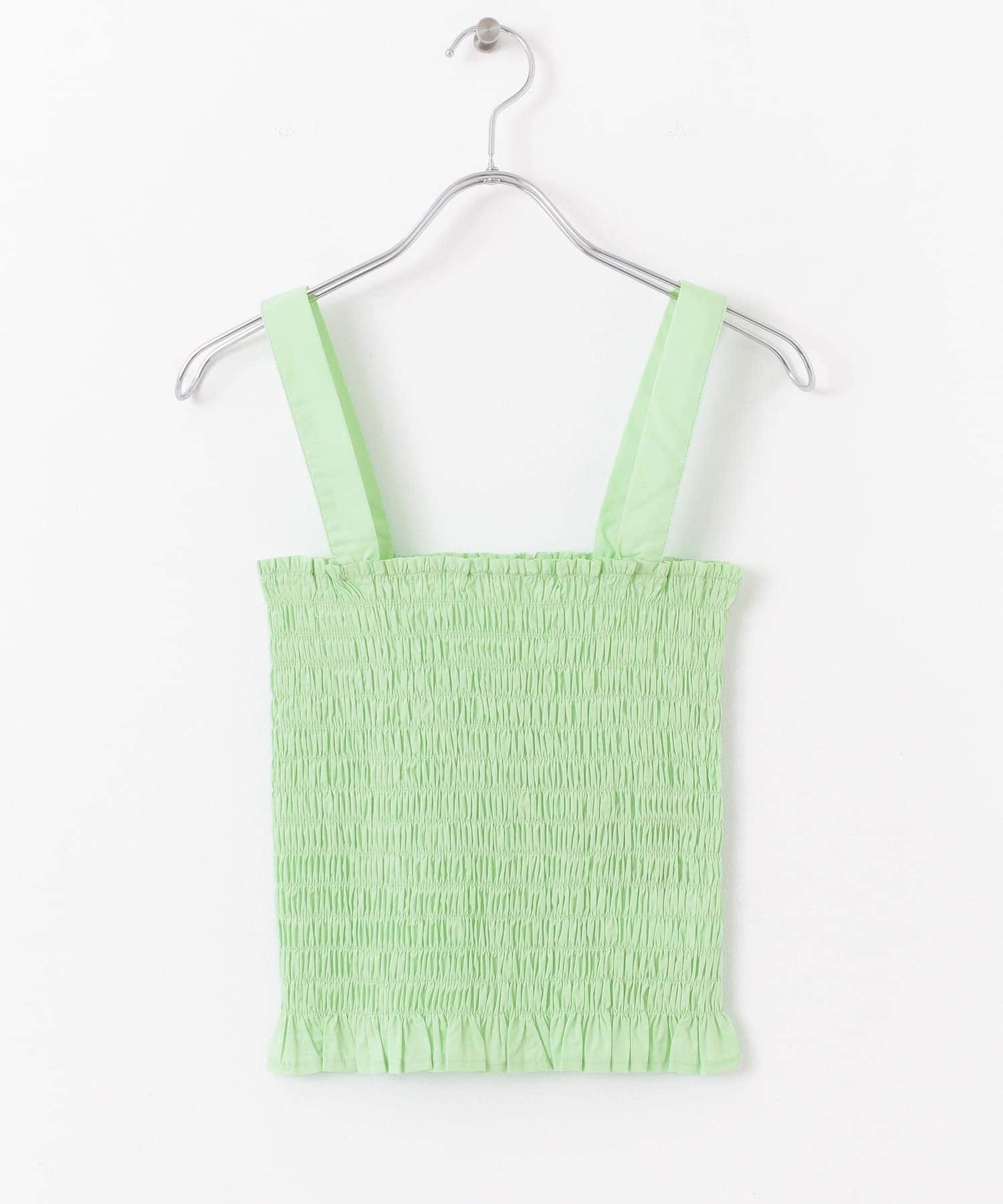 シャーリングフリルトップ MINT one