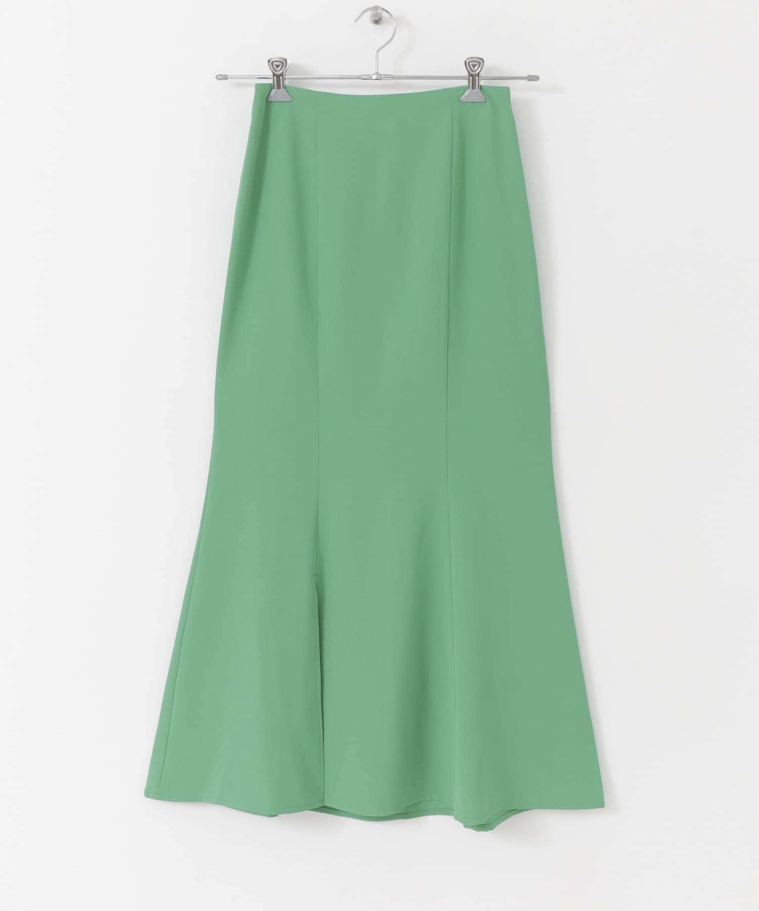 スリットマーメイドスカート GREEN one