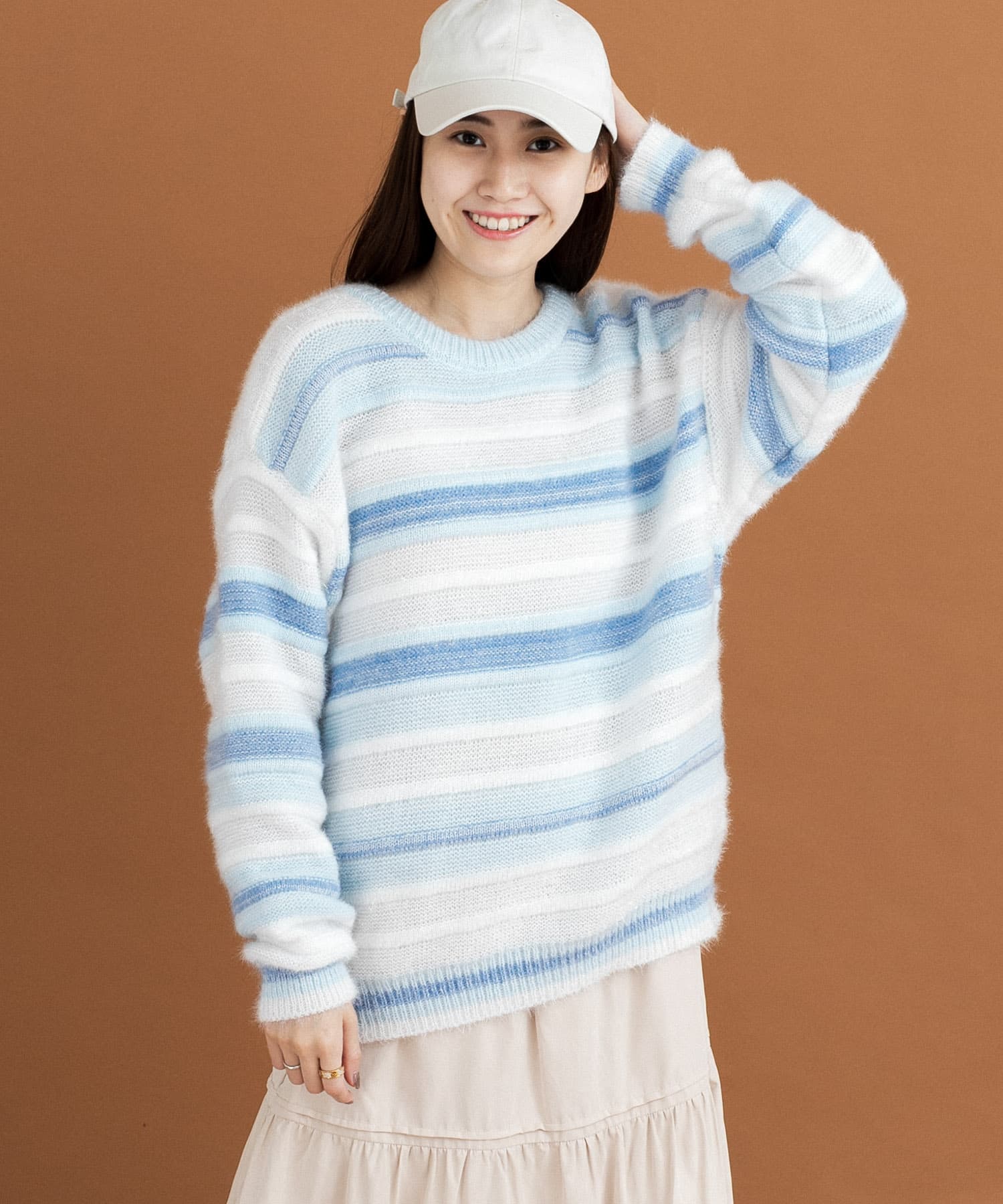 身長：160cm サイズ：one